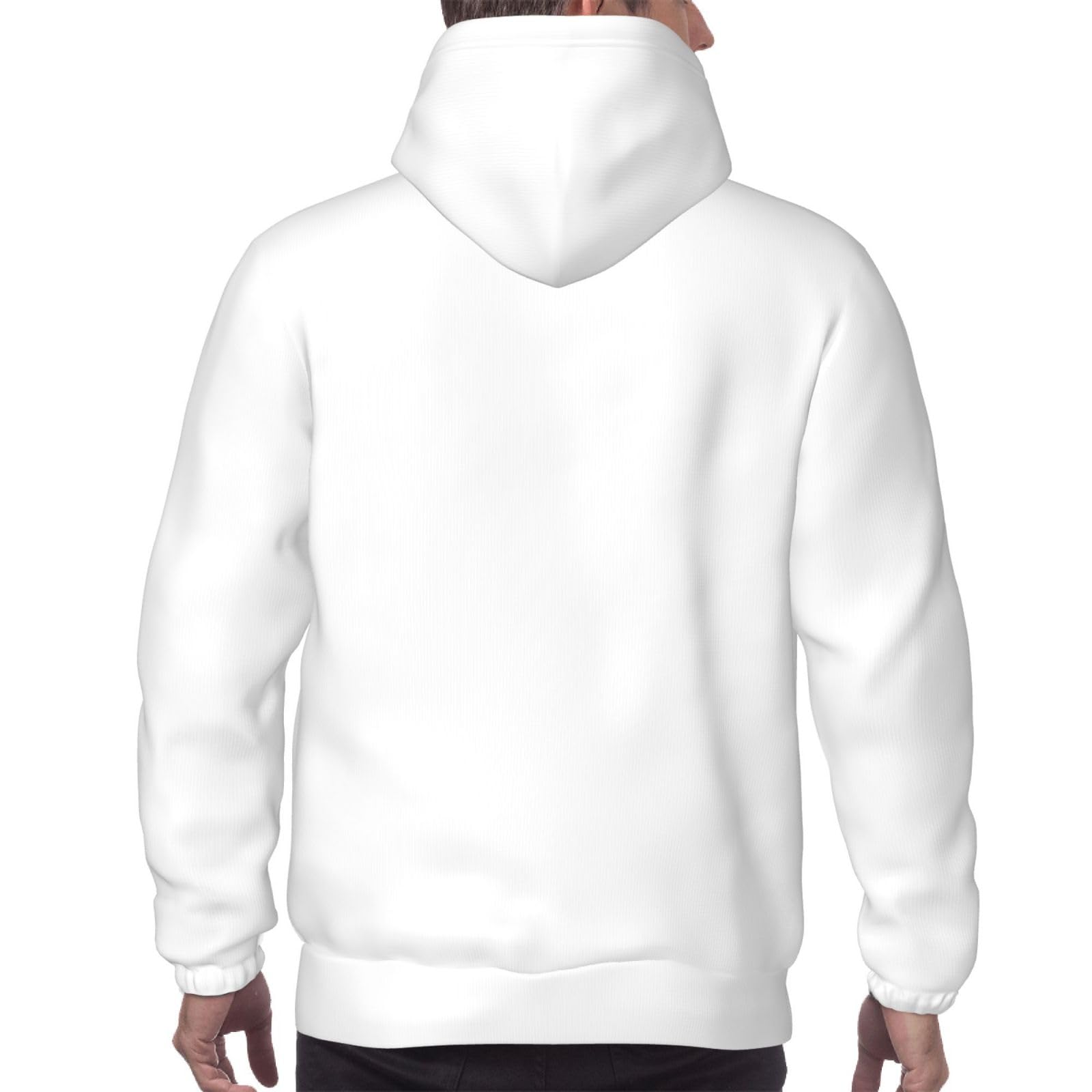 bamgen I Support Ice Hoodie for Men Women Long Sleeves Sweatshirt S: White 3X-Large