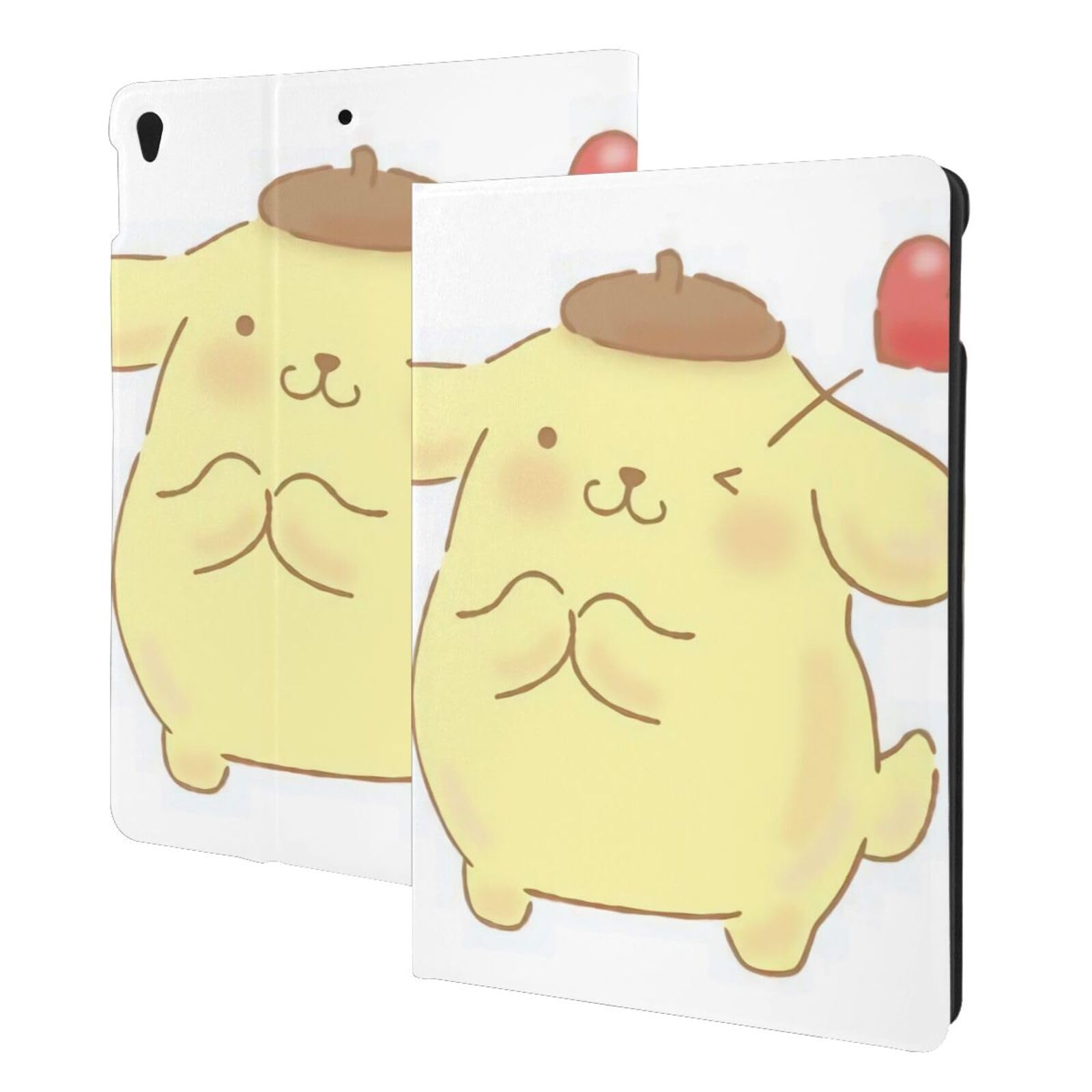 iPad - ポムボムさん専用 Amazon.co.jp: ポムポムプリン ケース タブレット カバー 開閉式 Ipad