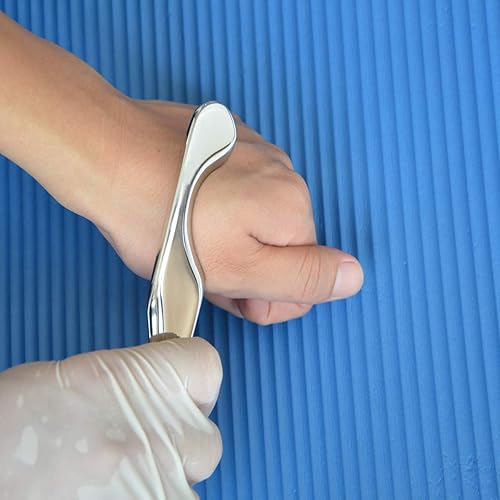 Miniatura 10 de NCCYOOT Gua sha Tool gua sha Herramienta de acero inoxidable iastm herramienta de masaje Gussha herramienta de raspado muscular para terapia de
