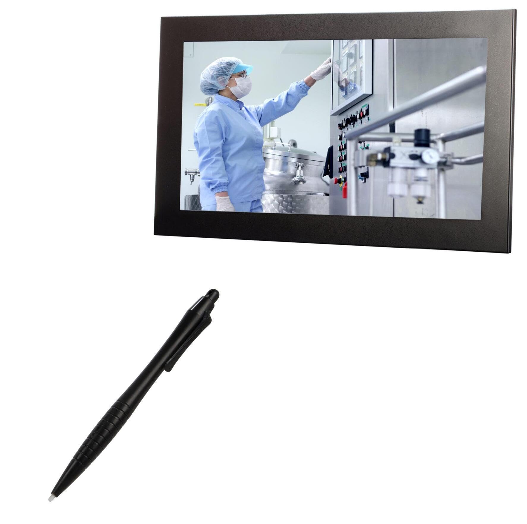 BoxWave Stylus Pen Compatible with TRU-Vu VMTRP-10.1C-24 - DirectTip Resistive Stylus, DirectTip Resistive Stylus - Jet Black