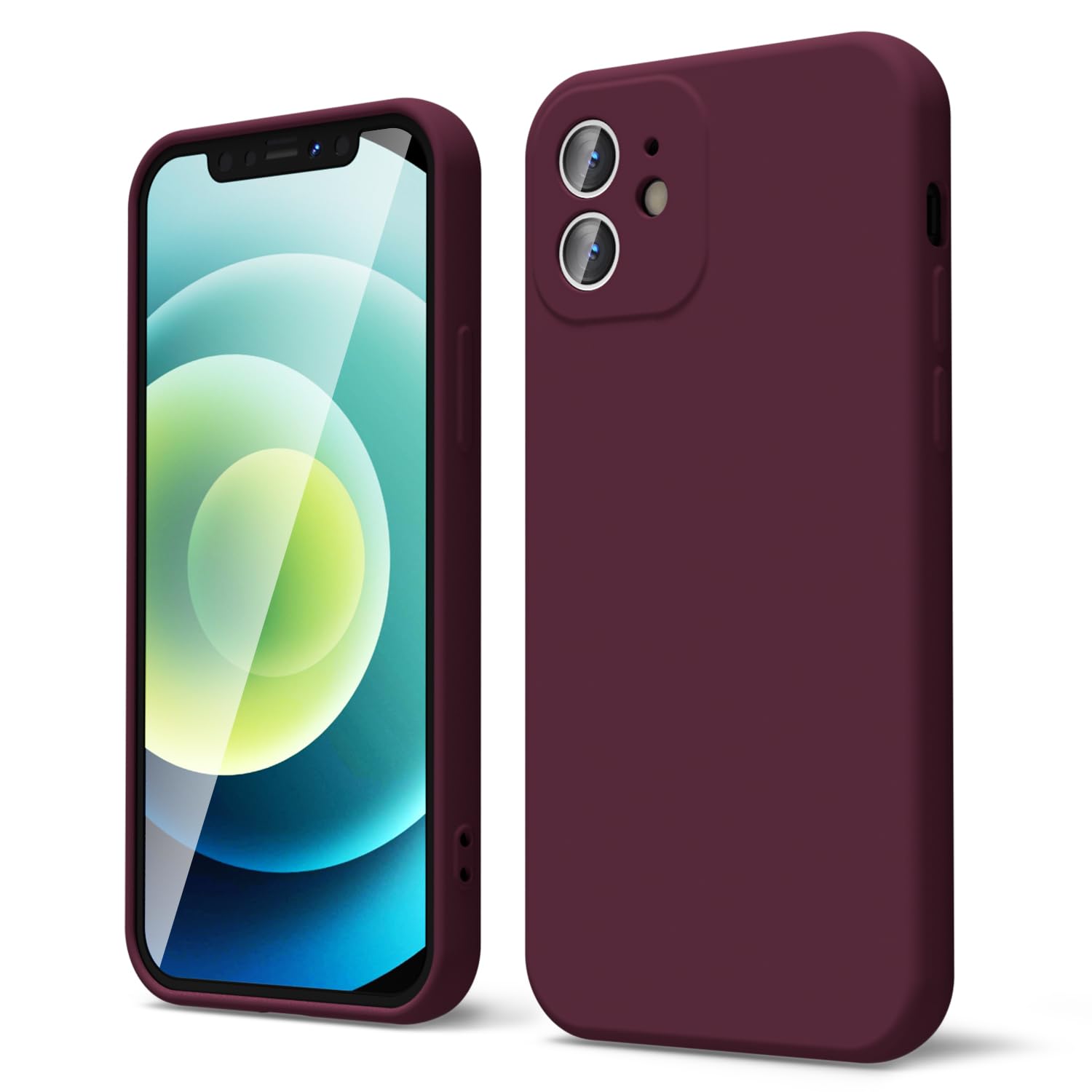 oakxco for iPhone 16 Pro Max Case Liquid Silicone, Soft Rubber Gel Elegant Aesthetic Basic Simple Cover, Cute Thin Slim TPU Matte Solid Color Plain Smooth Case for Women Girl, Light Pink — view 1323