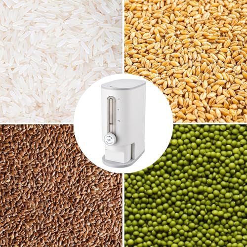 Dispensador de cereales que ahorra espacio con dosificador integrado 3