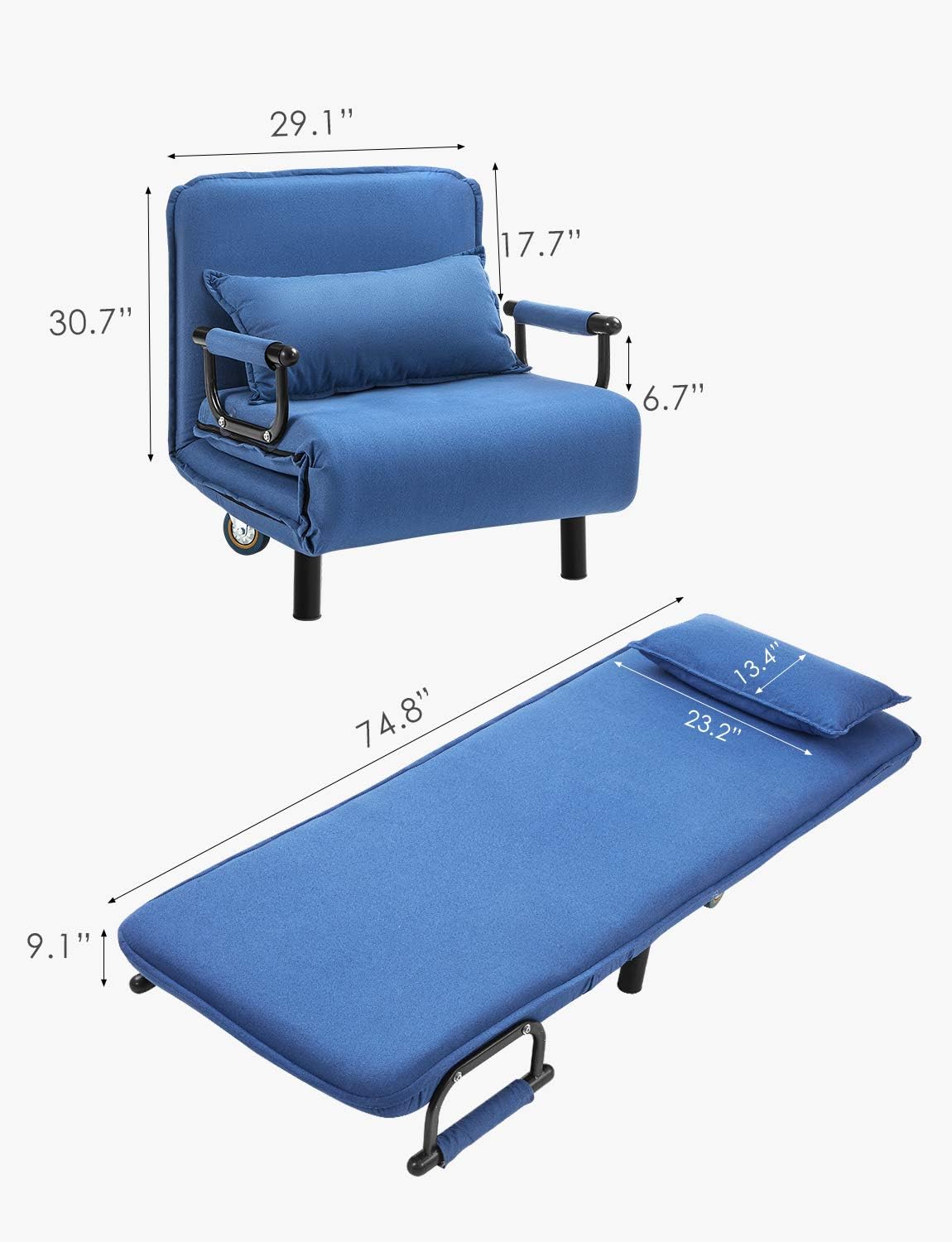 Buy Kealive 29 Convertible Sofa Chair Bed Folding Arm Chair Sleeper For Adults Buy Kealive 29 Convertible Sofa Chair Bed Folding Arm Chair Sleeper For Adults