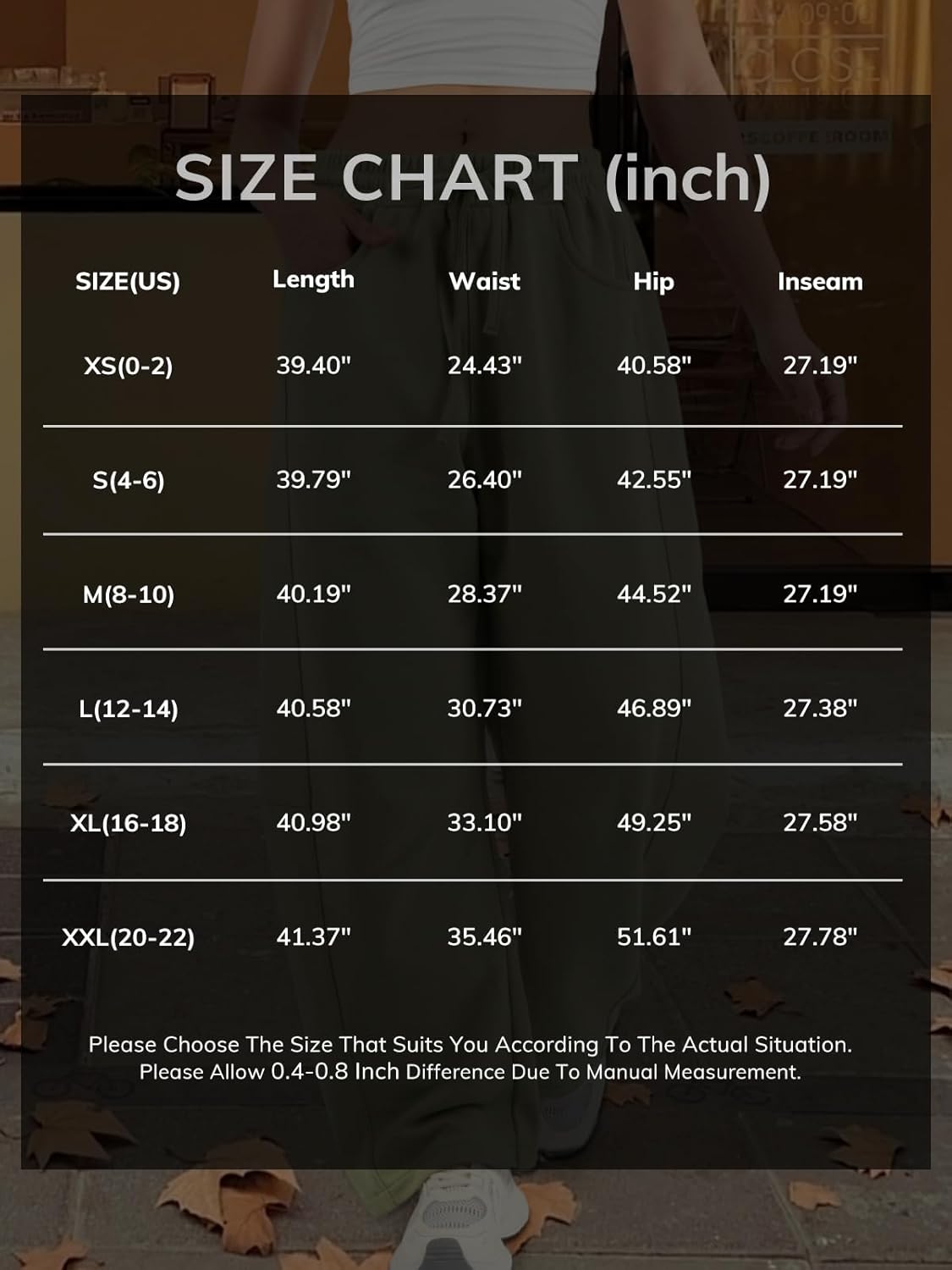 ATHMILE Barrel Sweatpants Women Fall Fashion Wide Leg Pants 2026 Baggy Lounge Comfy Flowy Sweat Pants with Pockets - Image 7