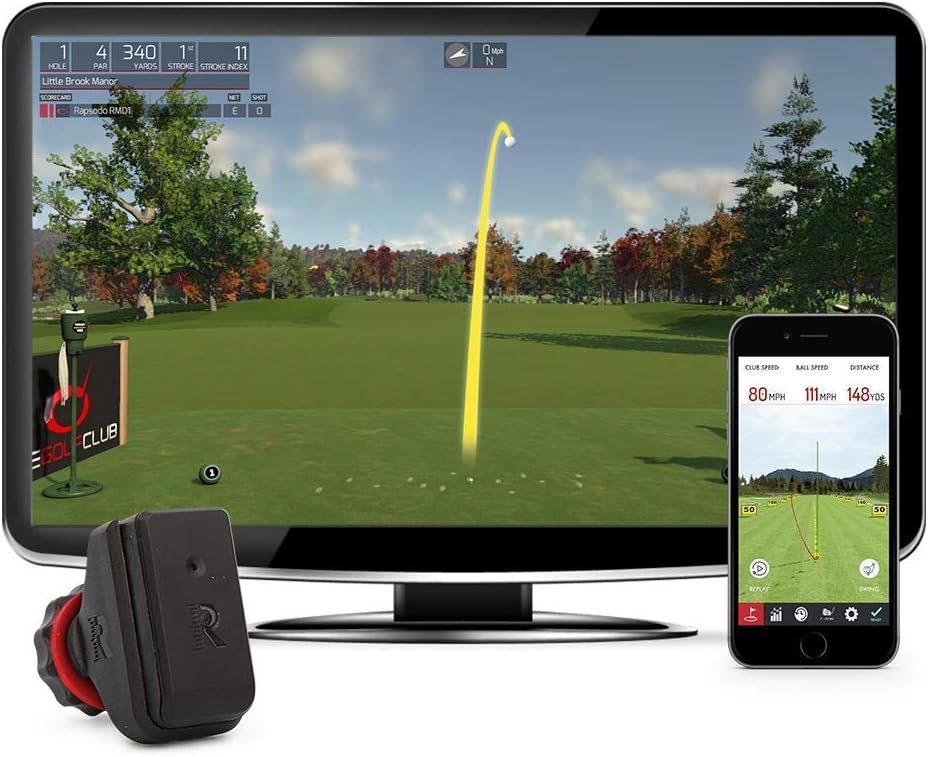 Rapsodo R-Motion and The Golf Club Simulator and Swing Analyzer