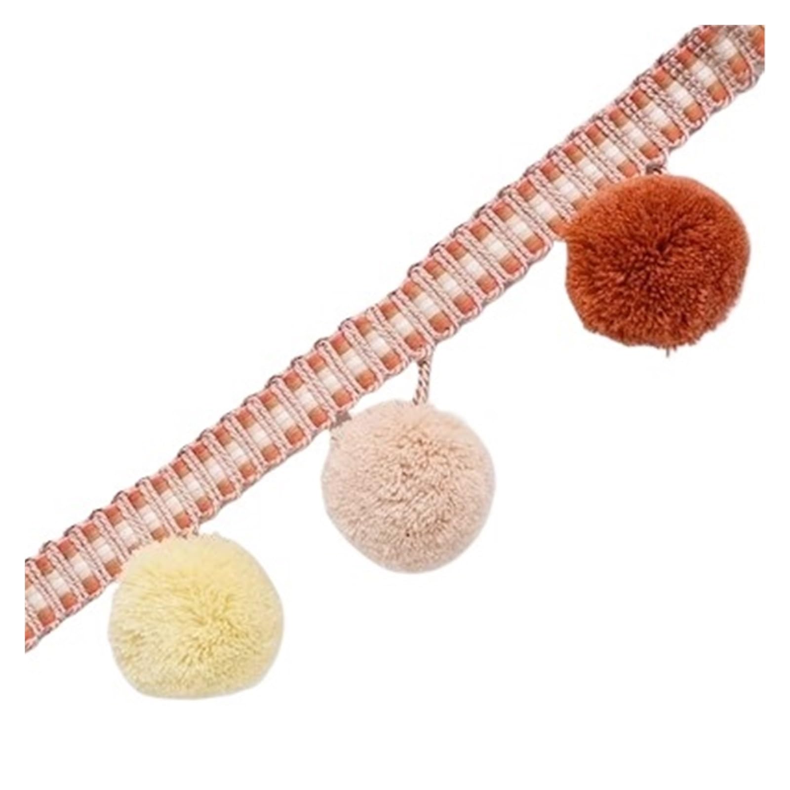 Pompon-Zierband 3 Yard Pompon-Quastenfransenbesatz