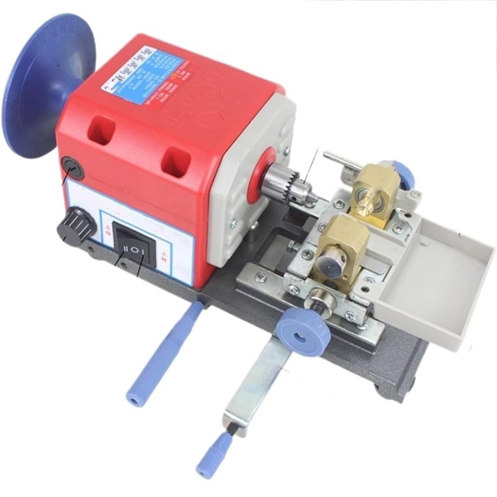LTzygmion 680W Beading Drilling Tools, Jewelry Making Equipments with Foot Pedal, Adjustable Speed 500-20000 RPM, 0.3-4mm Collet, for Jewelry Making, Amber Polishing and Coral Drilling