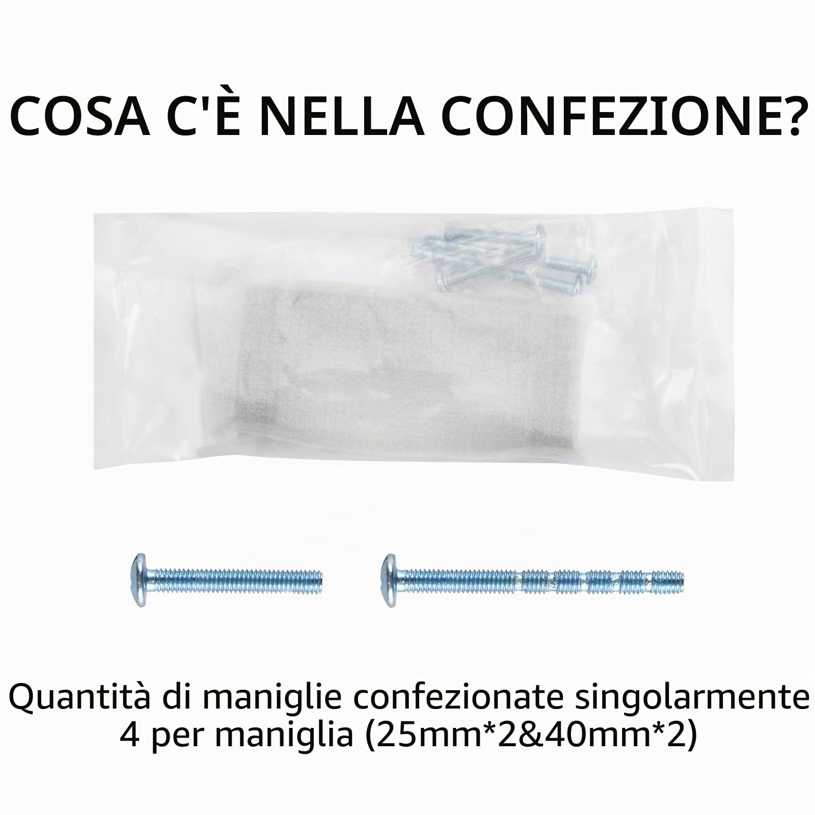 LONTAN 15 Pezzi Maniglie per Mobili da Cucina 320mm in Acciaio Inossidabile - Maniglie per Armadio e Cassetti, Nera