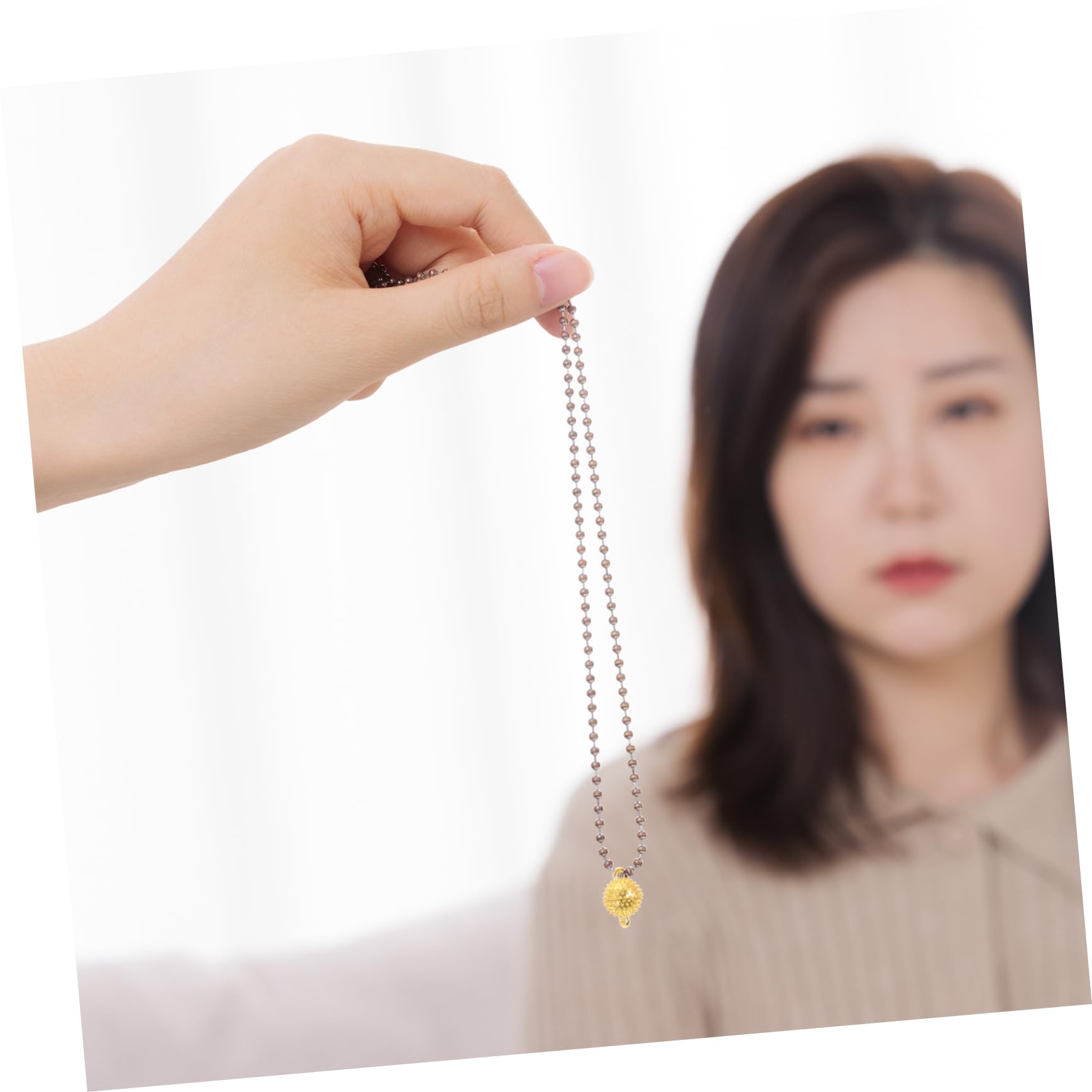 Lurrose 80stücke Magnetverschlüsse Für Schmuck Starke Magnetische Kettenverschlüsse Für Halsketten Und Armbänder Einfache Montage Und Elegantes Design Für Schmuckherstellung