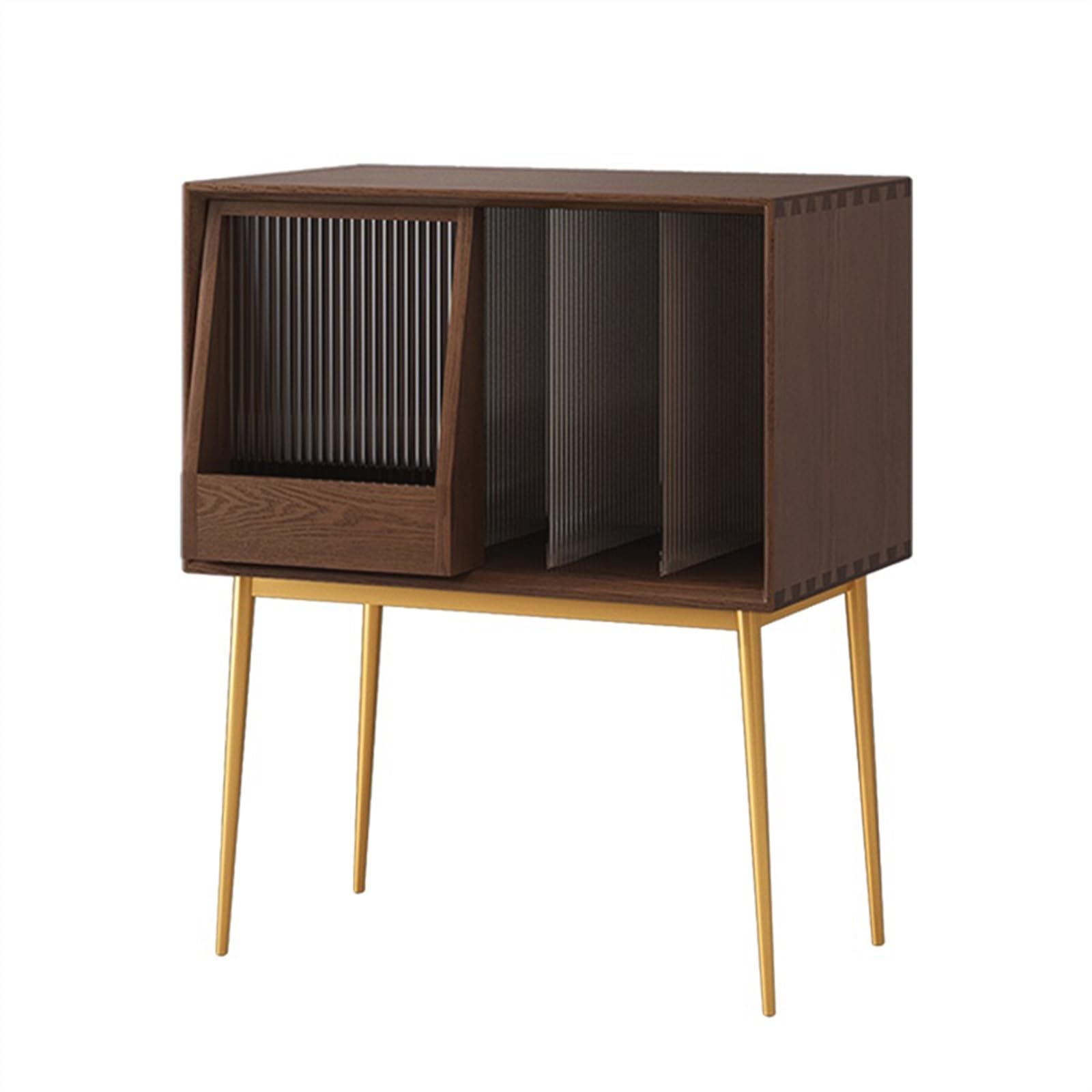 WQQYU6HKF CD Case Record storage rack cabinet metal movable sliding door Disc Holder