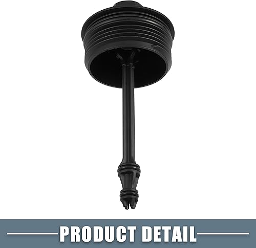 Miniatura 5 de Tapa de la cubierta del filtro de aceite del motor 03L115433C para Audi A4 B8 2.0TDI 2007-2015 Diesel Plástico Negro