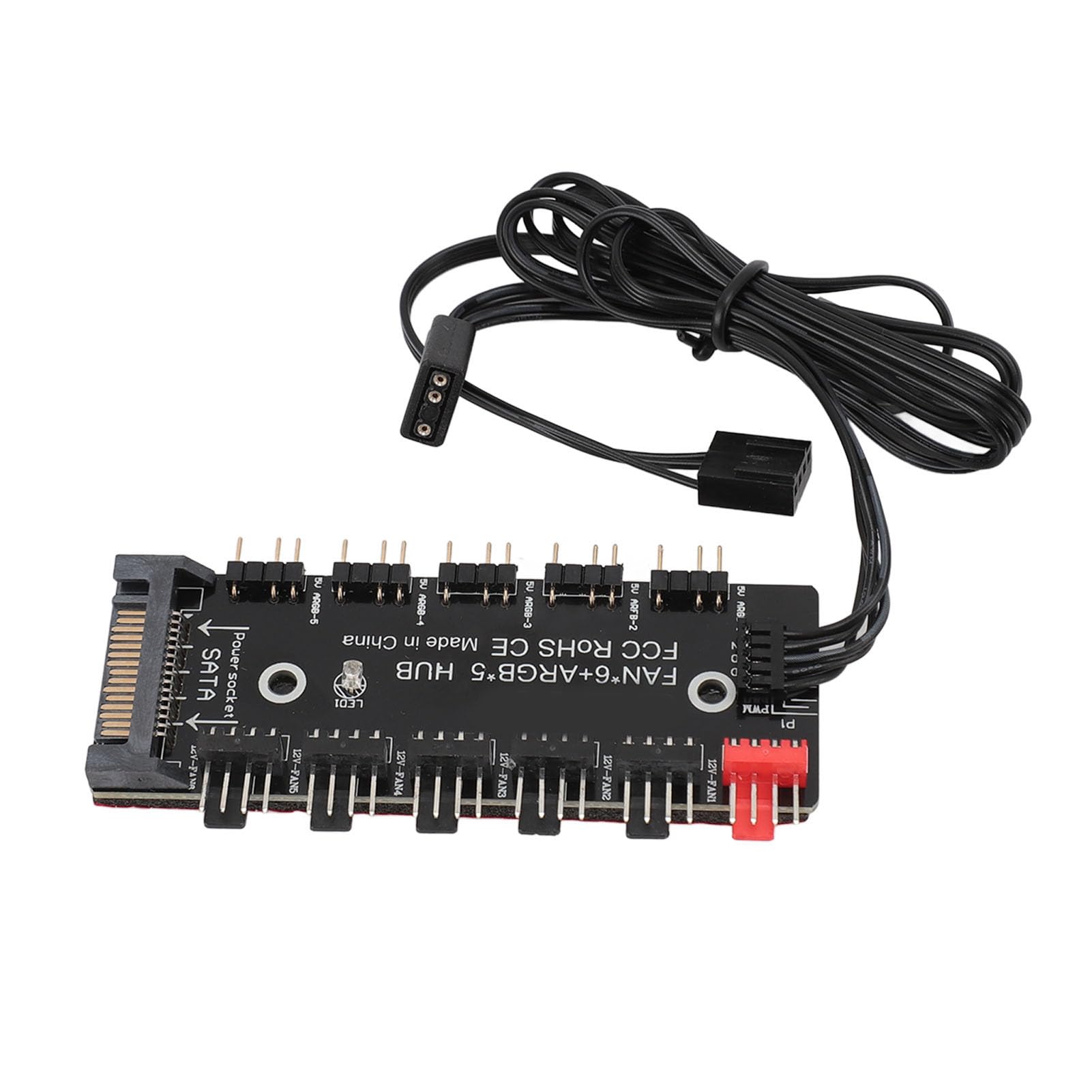 Case Fan Hub Pc Corsair ARGB Case Fan Hub AURA SYNC For Corsair