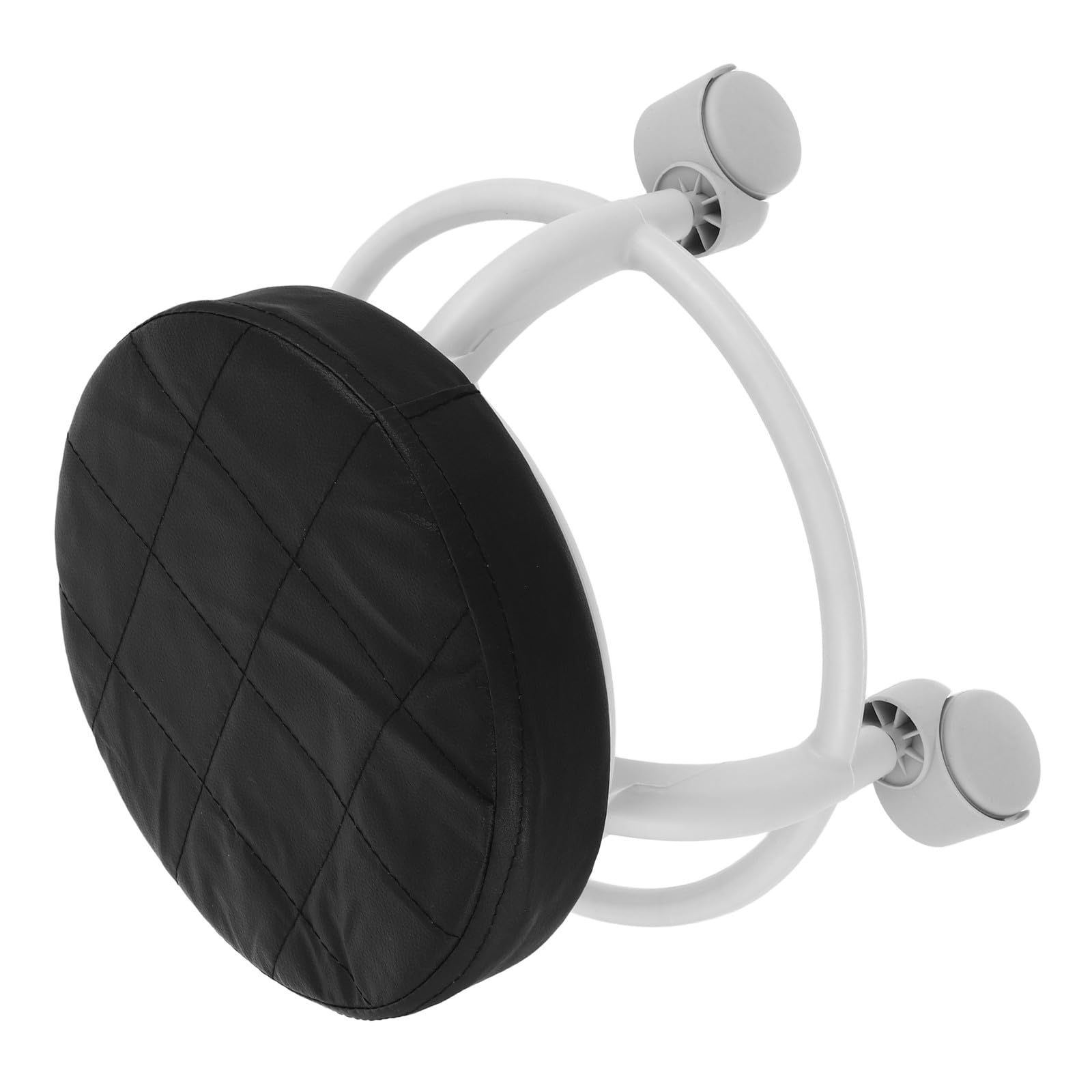 ibasenice Sgabello Ergonomico con Ruote per Pedicure e Saloni di Bellezza, Design Elegante in Pu e Plastica, Comodo e Versatile per Uso Professionale Colore Casuale