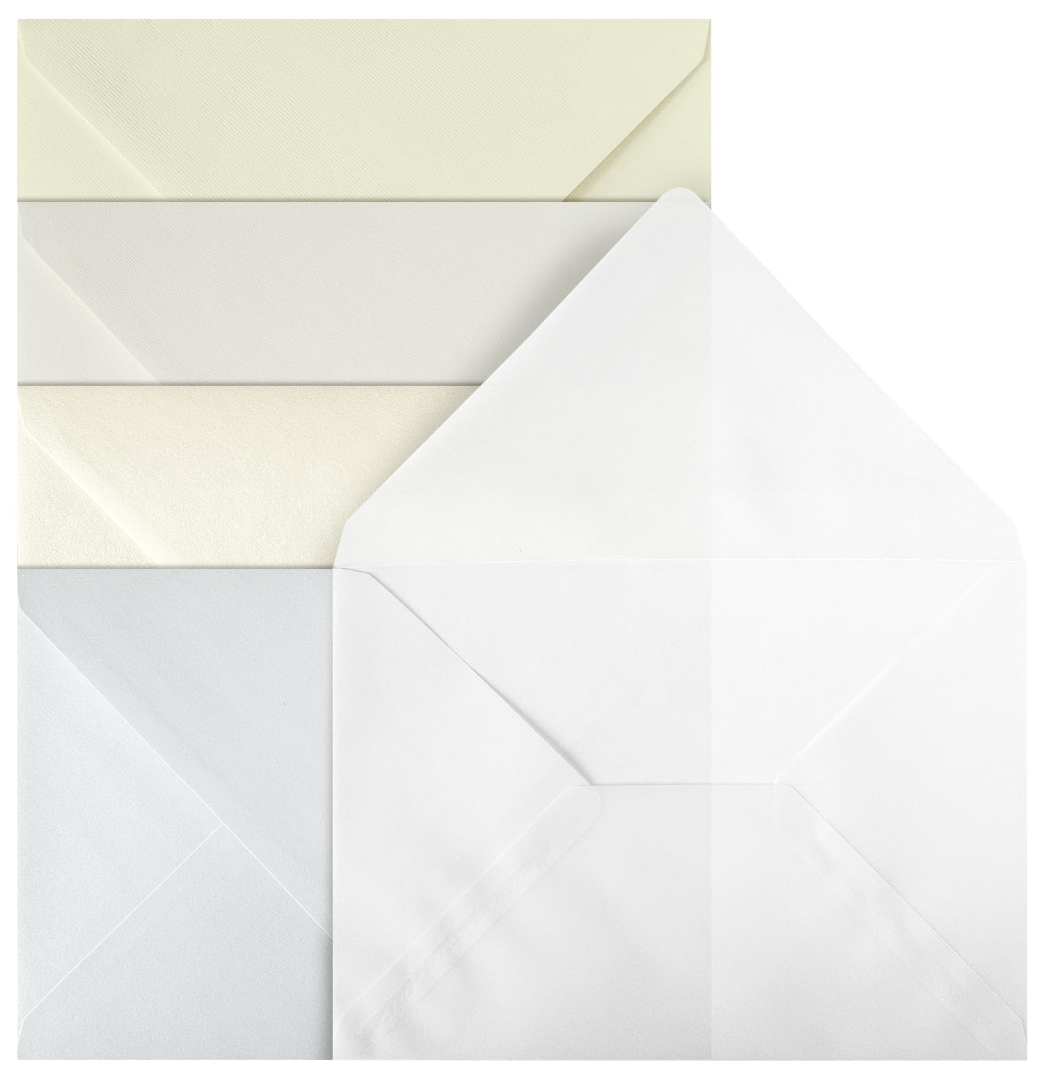 Netuno 20 Large Light Colours Envelope Mix C5 162 x 229 mm 6.4 x 9 in Large Colourful envelopes Coloured Invitation Envelope Set for A5 Letters Wedding Invitations Greeting Cards documents Postcards — image 1