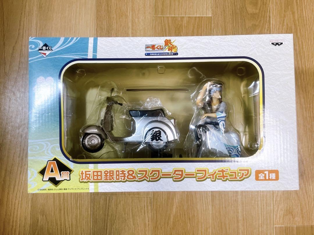 Amazon.co.jp: 坂田銀時&スクーターフィギュア 一番くじ : おもちゃ