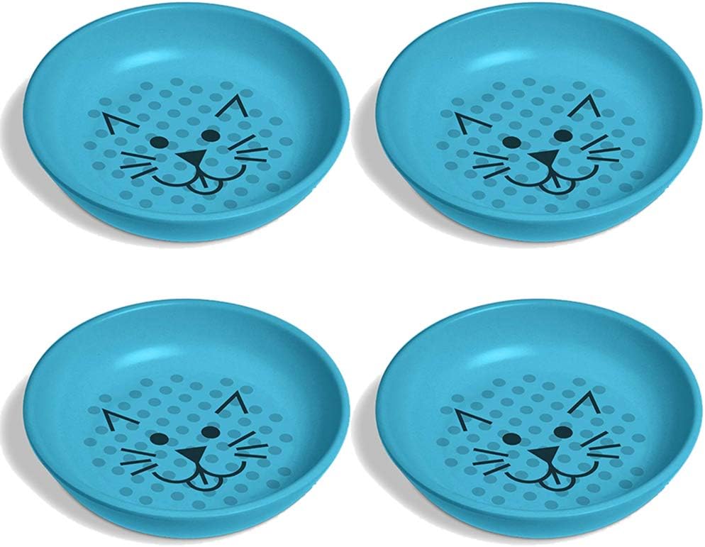 Van Ness Ecoware Cat Dish, NonSkid, Holds 8 oz of Food