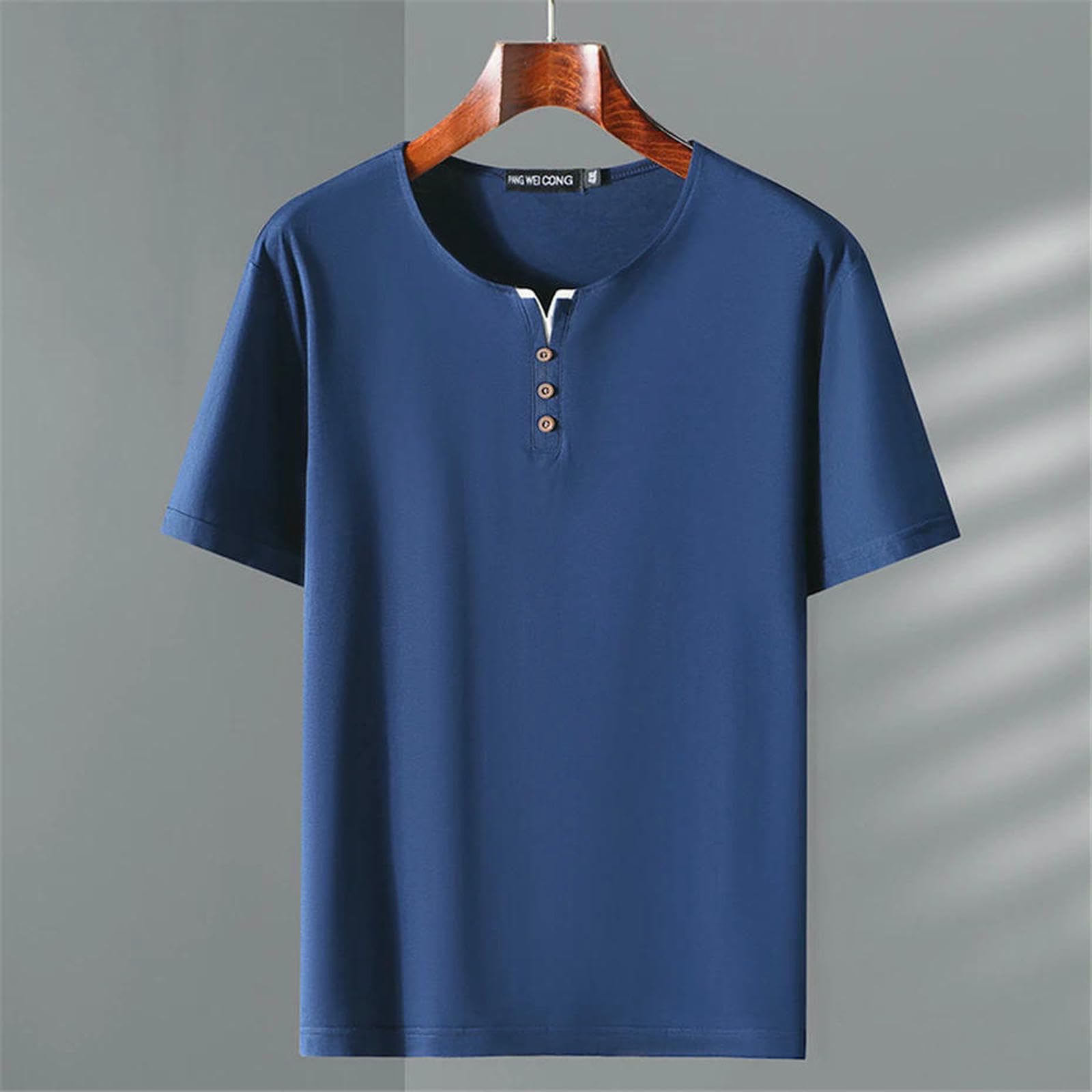 Męski T-shirt, koszulka męska, duże rozmiary, na lato, z krótkim rękawem, swobodna, oddychająca, wygodna koszula, dżinsy, szorty, czarny, 9XL