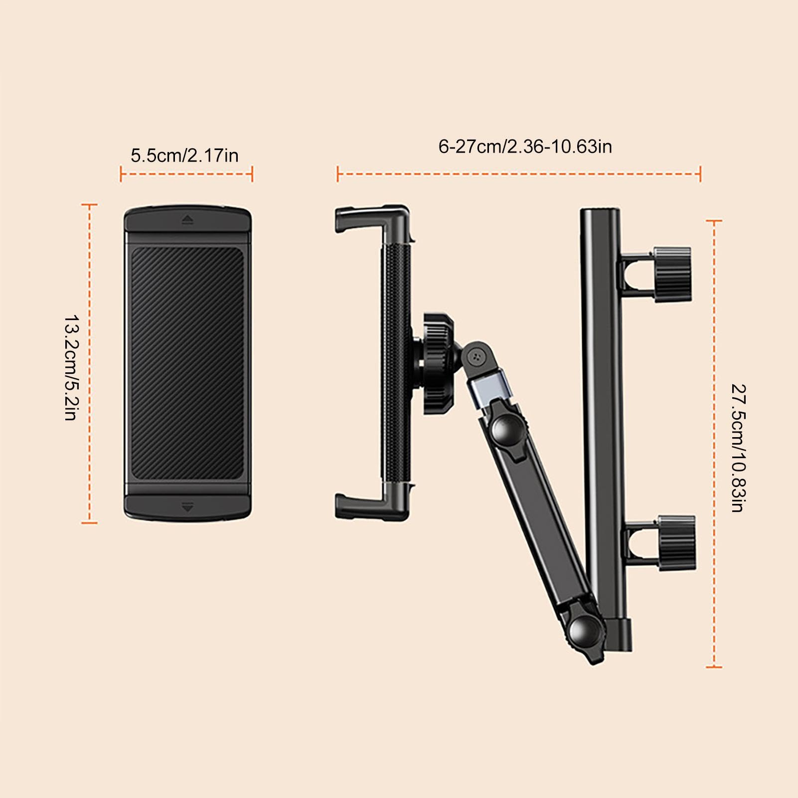 Supporto per tablet auto, supporto per tablet per poggiatesta