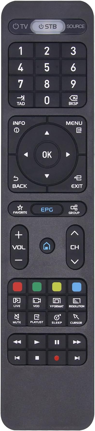 New Replacement Formuler Remote Control Z8 / Z7+ / Z7+ 5G / Zx/Zx 5G / Z Prime
