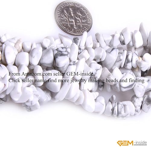 Miniatura 2 de GEM-inside Sarta de cuentas de gemas de 86cm para fabricación de joyas., 7-8mm