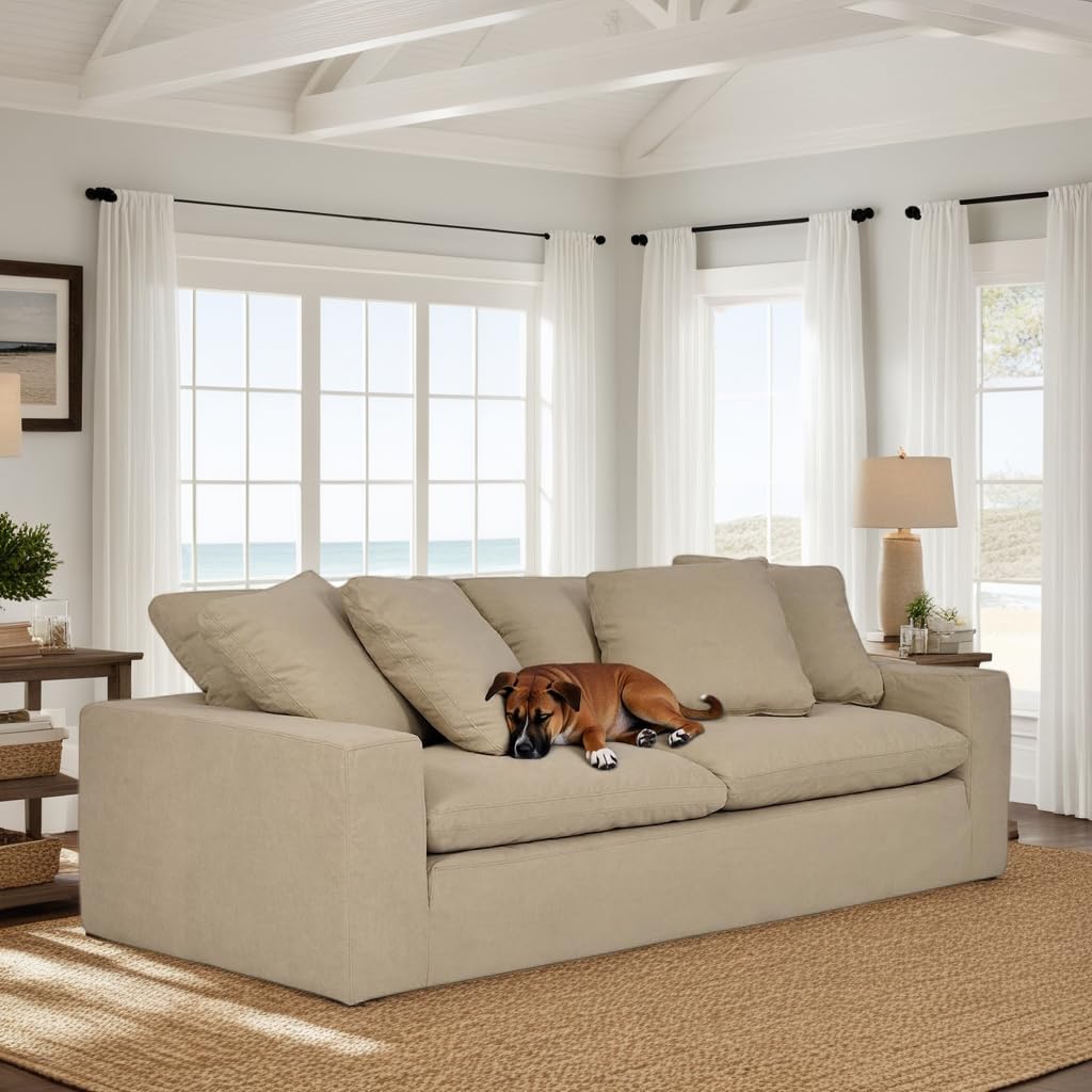 Armen Living Liberty Sofas Sahara Brown