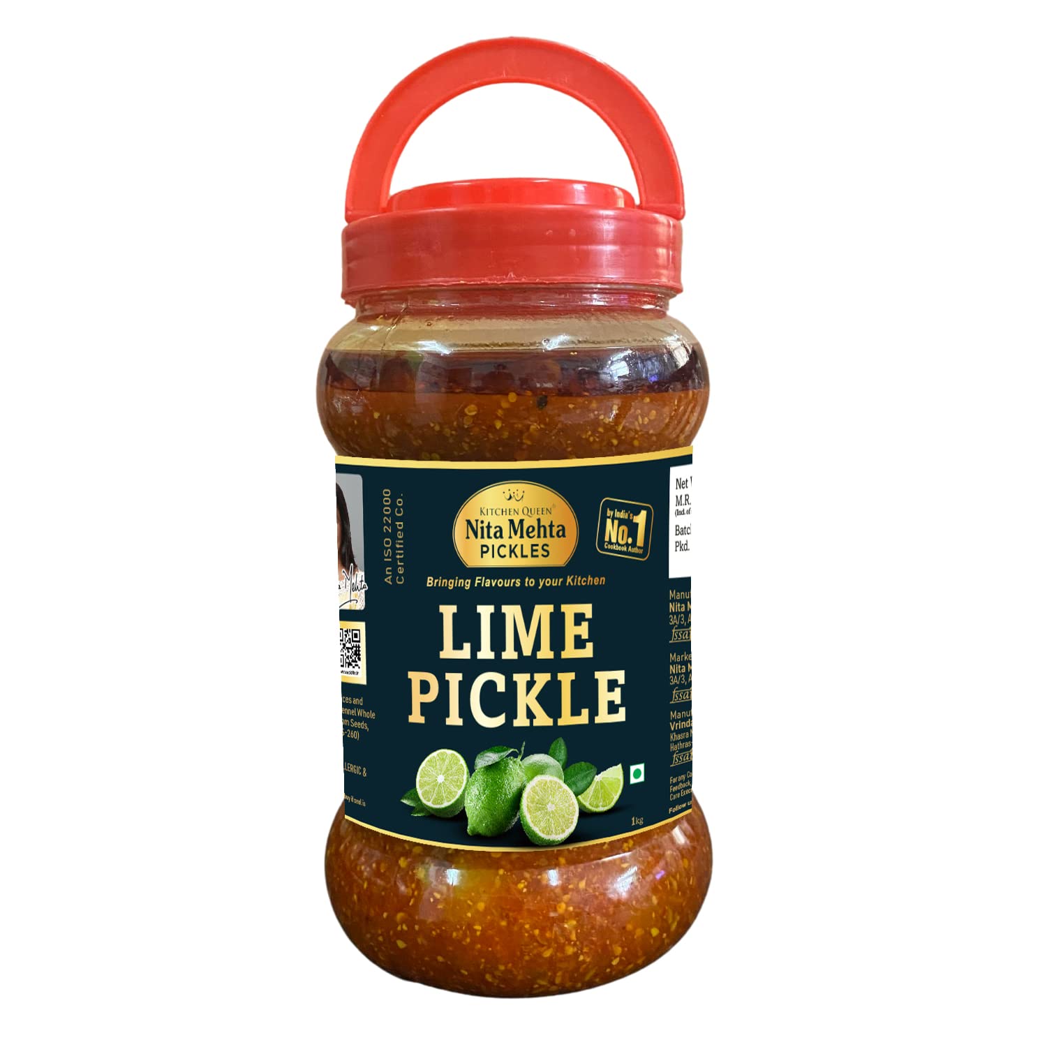 KITCHEN QUEEN NITA MEHTA Lime Pickle 1Kg | Lemon Pickle | नींबू का अचार 1Kg (B09Z31MGZ7) Amazon Price History, Amazon Price Tracker