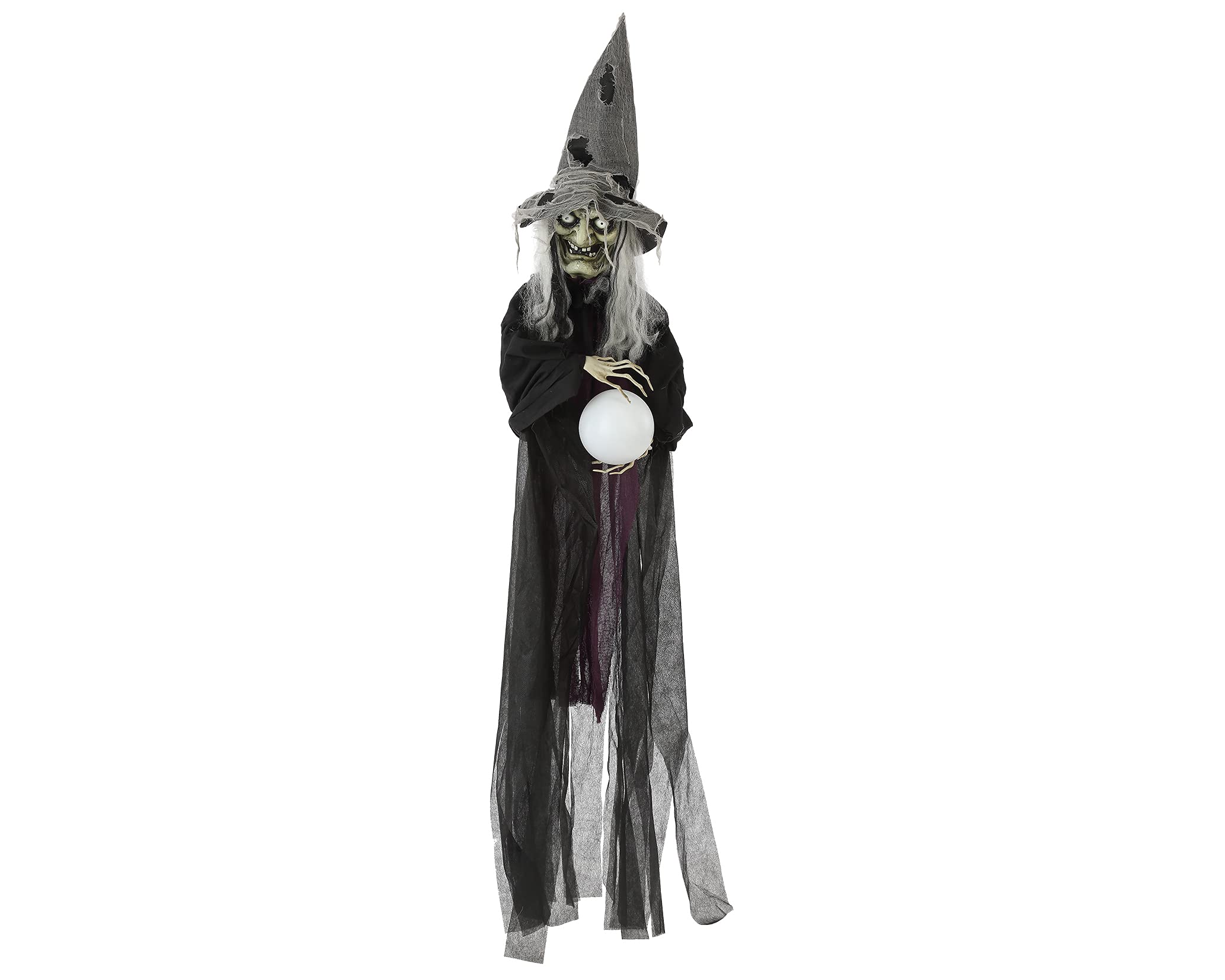 BigBuy Carnival Witch Pendant Halloween 119147 Ne Gamos O (183 cm), Multi-Colour, One Size (S1123205)