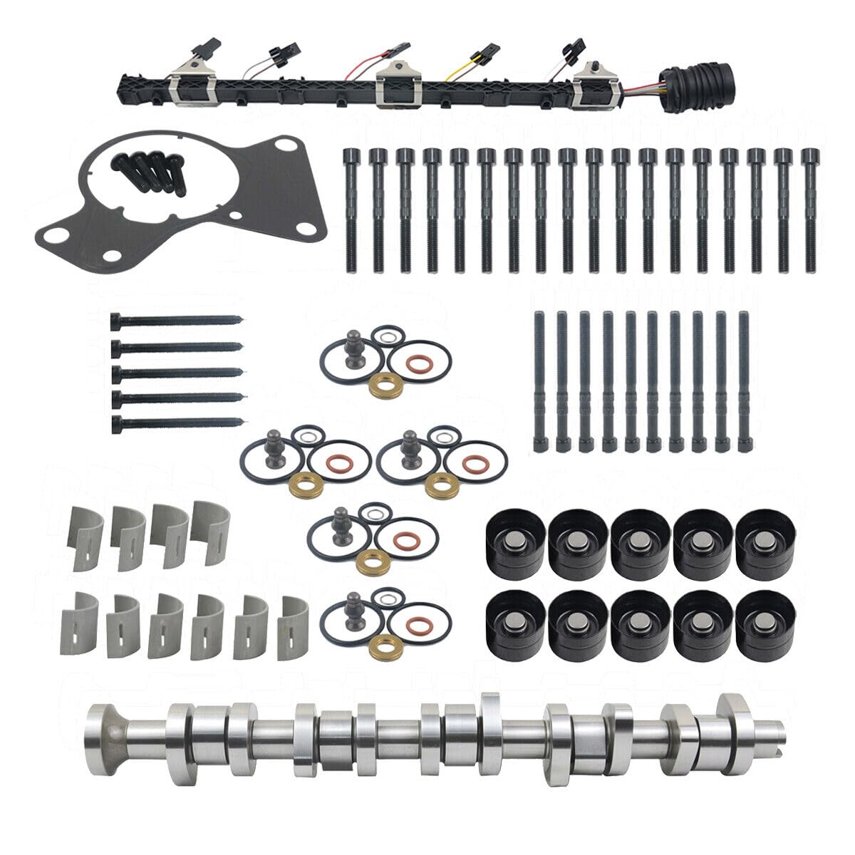 Bisenya Kit de árbol de levas Kit de cableado BNZ BPC BPD BPE 070109101Q 038109309A 038109309B