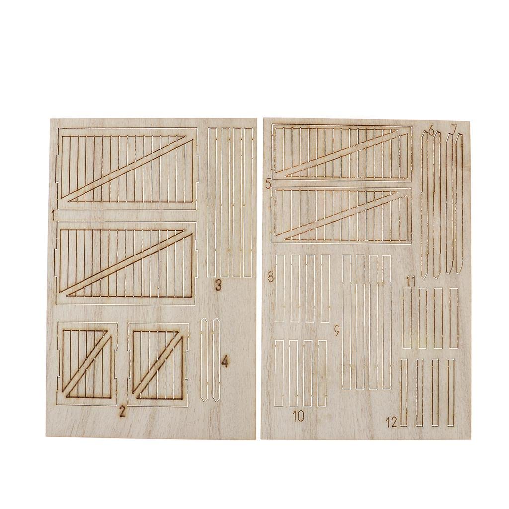 Enakshi 1/35 Scale Wooden Box Model Military Scene Model for Sand Table DIY Kit|Toys & Hobbies | Models & Kits | Military | Armor