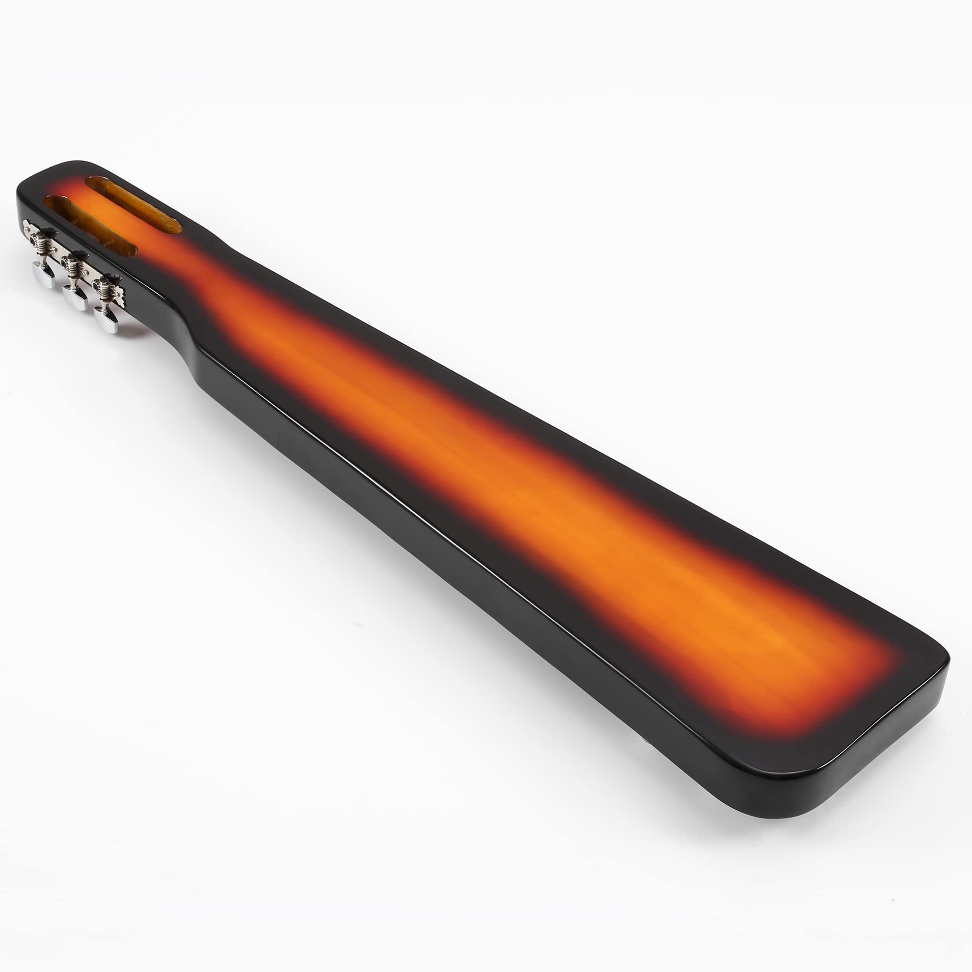 Batking Lap Steel Guiter - Chitarra elettrica scorrevole, 6 corde, testa scanalata, Guiter Sunburst