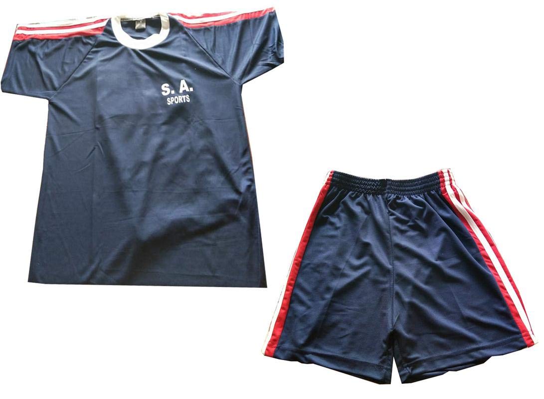 SASSports Tshirt and Shorts Blue Size-40