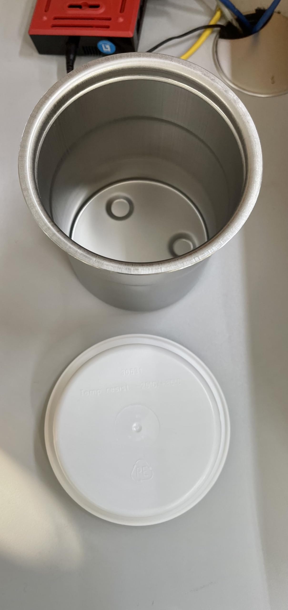 Generisch Pacojet - Juego de 4 vasos de pacossier (incluye tapa, acero cromado, acero inoxidable), 42249