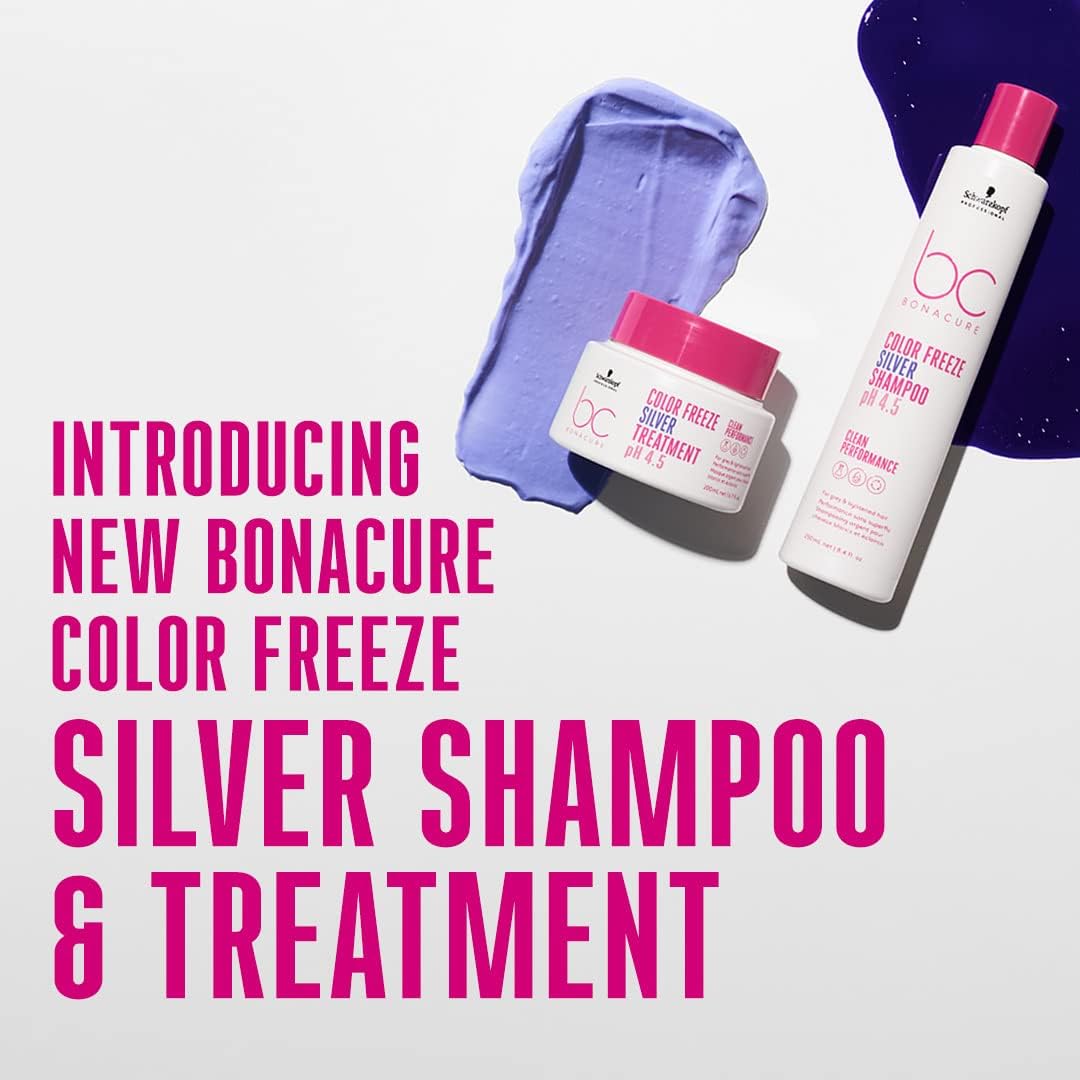 Schwarzkopf Professional Shampoo Matizador Bc Bonacure Clean Performance Color Freeze Silver 1L em promoção! Veja a oferta e mais achadinhos de Natural, Vegano & Clean Beauty 4 Hoje é o melhor dia para comprar Schwarzkopf Professional Shampoo Matizador Bc Bonacure Clean Performance Color Freeze Silver 1L com aquele preço maroto! Promoção! Aproveite a oferta! 4