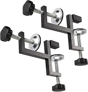 2 Pack Y-Clamps for Woodworking Clamping,Household Table Desk Clamps,Aluminium Carbon Steel Heavy Duty Welding Cutting Drilling Clamping for Wood,Plastic and Workpieces Fixed