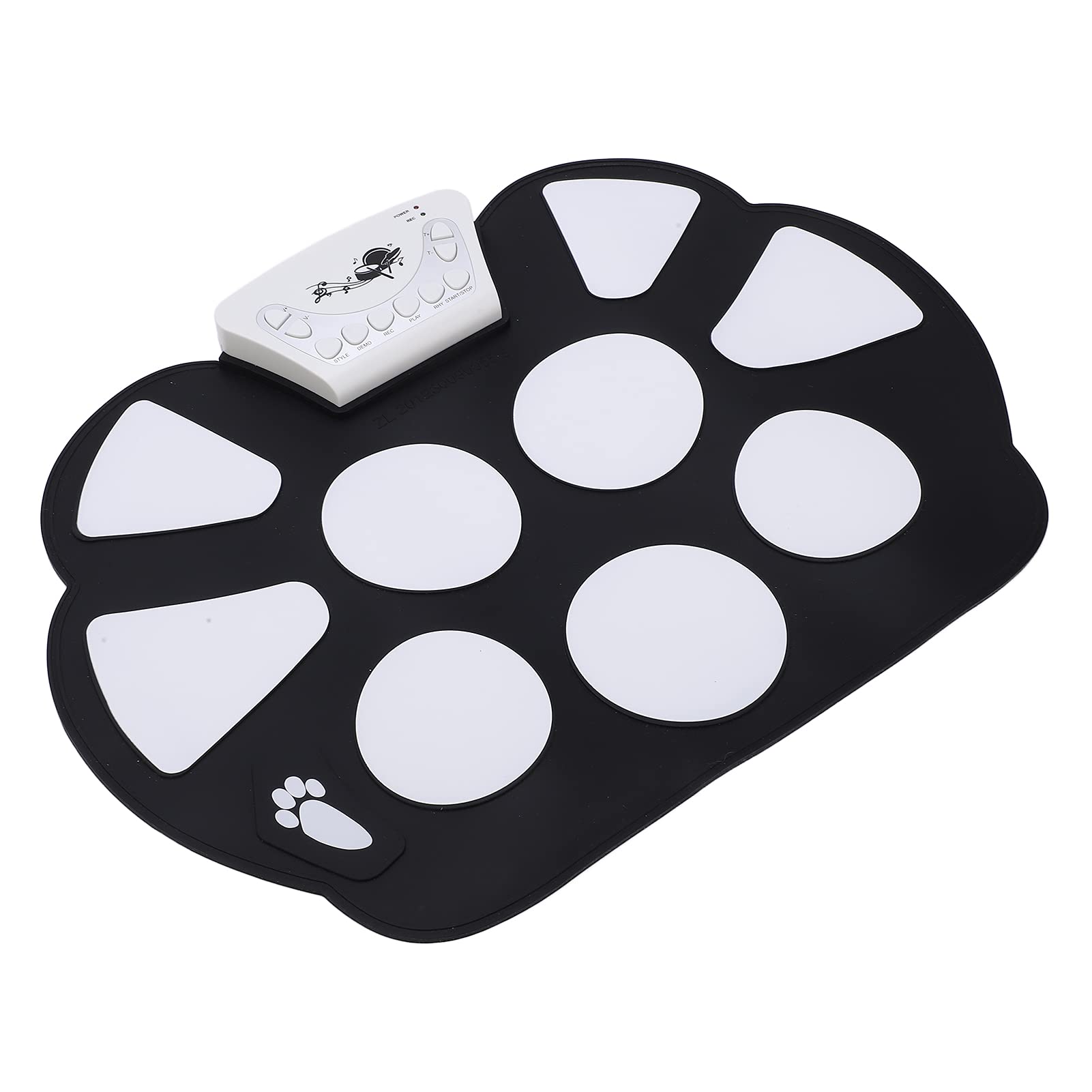 Batería Electrónica, Batería Enrollable Plegable Pure Sound Portable Real Sense 9 Almohadillas Para Jugadores