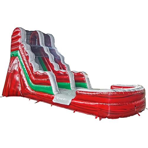 JumpOrange Commercial Grade Water Slide with Splash Pool (with Blower)