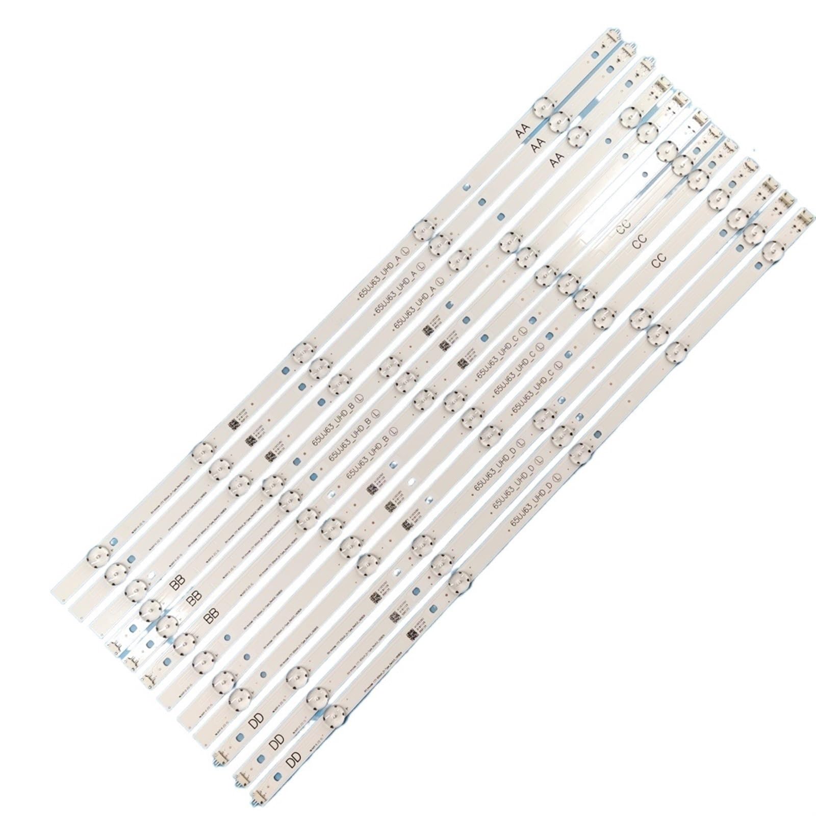 DKTR LED-Hintergrundbeleuchtungsstreifen, 10 Lampen, kompatibel for LG 65" TV 65UJ630V 65UJ634V 65UJ6300 Innotek 17Y 65inch_A SSC_65UJ63_UHD_A BCD EAV63673007