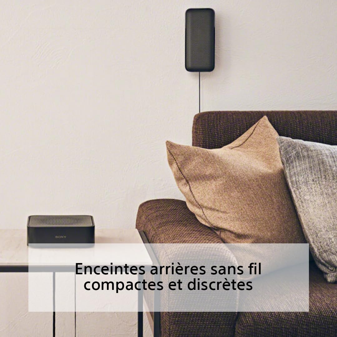 Sony HT-S40R Barre de Son 5.1ch Home Cinéma sans Fil Noir