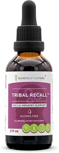 Secrets of the Tribe Tribal Recall Extracto sin alcohol, tintura, glicerita Gotu Kola, ginseng siberiano Eleuthero, romero, Ashwagandha, bálsamo de Secrets of the Tribe Tribal Recall Extracto sin alcohol, tintura, glicerita Gotu Kola, ginseng siberiano Eleuthero, romero, Ashwagandha, bálsamo de