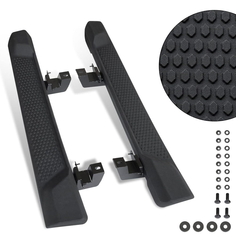 Marchepieds Nerf Barre de Marche Glisseurs Latéraux Compatibles avec Jeep Wrangler JL JLU 2 Portes Accessoires 2018-2022