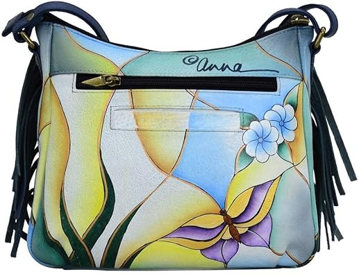 Anna by Anuschka Fringed Large Crossbody