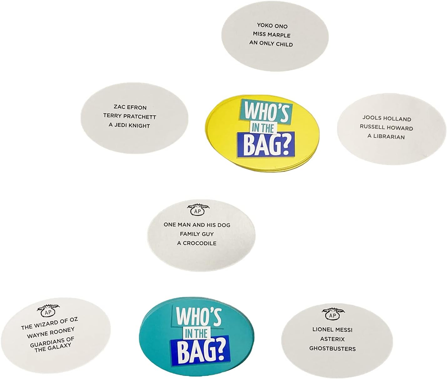 University Games Paul Lamond 6375 Who's in The Bag Game, Multi