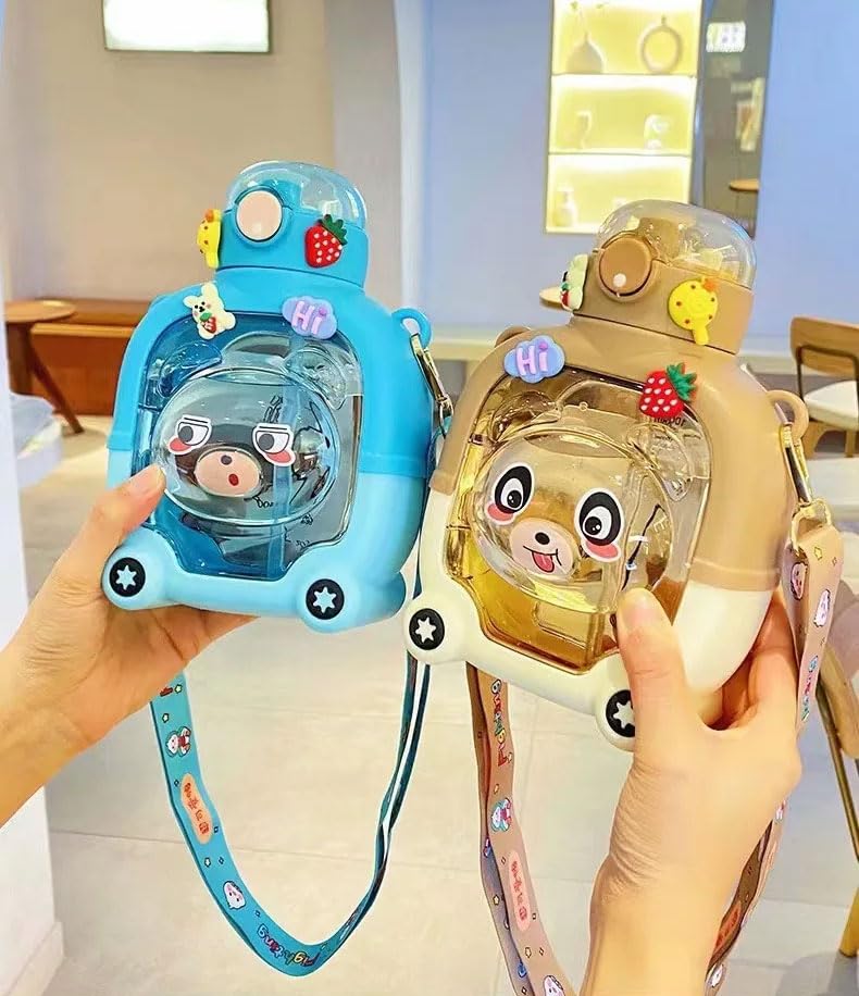 Kobbet 1 Piece Space Theme Lamp Shape Cute Water Bottle For Boys Anti Leak Water Bottle Cartoon Printed Cute Large 1 L Water Bottle Birthday Gift Return Gift For Boys Kids(Style 3)-Plastic,Blue (B0CRNTW351) Amazon Price History, Amazon Price Tracker