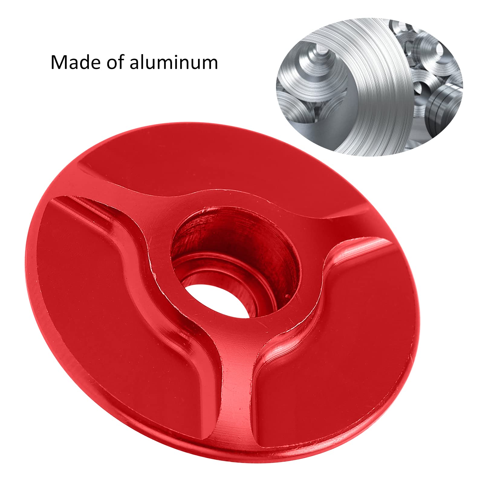 Distanziali Forcella Bici MTB 8 Pezzi - Colorati, Per Tubo Da 28.6 Mm, Accessorio Decorativo