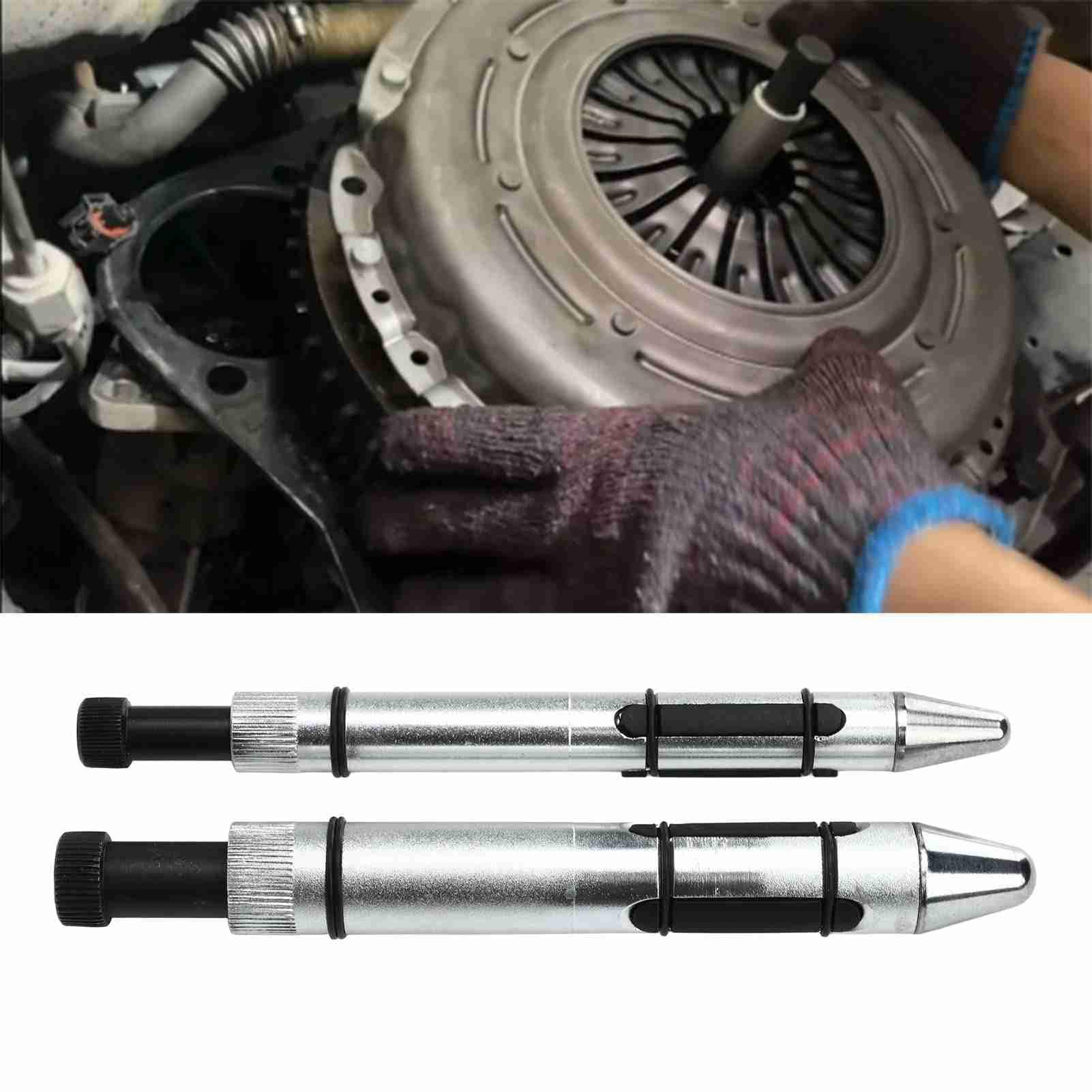 Strumento di allineamento frizione universale HaloVerde, struttura in metallo da 2 pezzi con montaggio universale, albero di centraggio frizione con regolazione rapida del motore