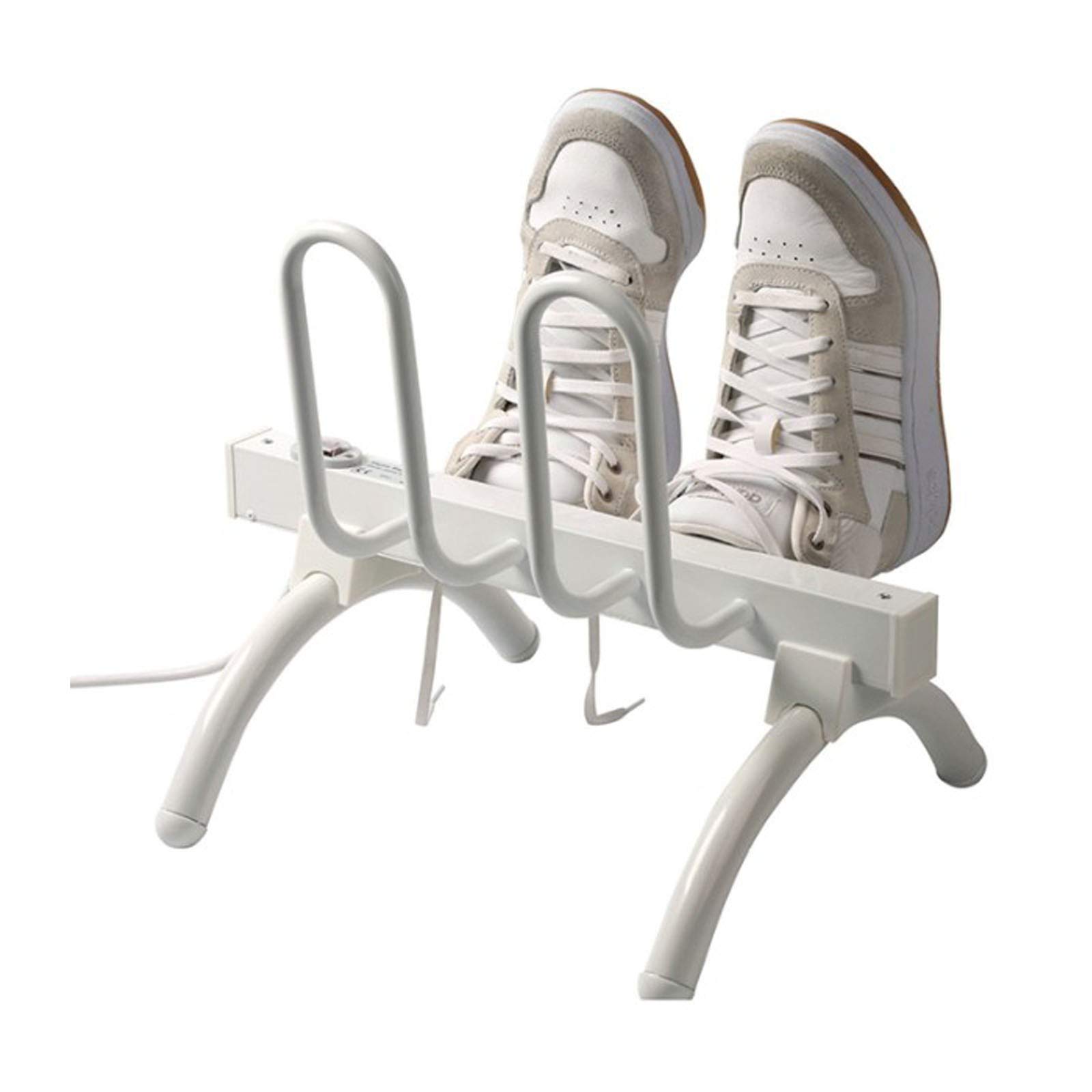 ERTYU Asciuga Scarpe Elettrico, Scalda Scarpe con 2 Paia, Scaldapiedi Deodorante Dispositivo deumidificatore per Scarpe Guanti Cappelli Calze Scarponi da sciUK Plug