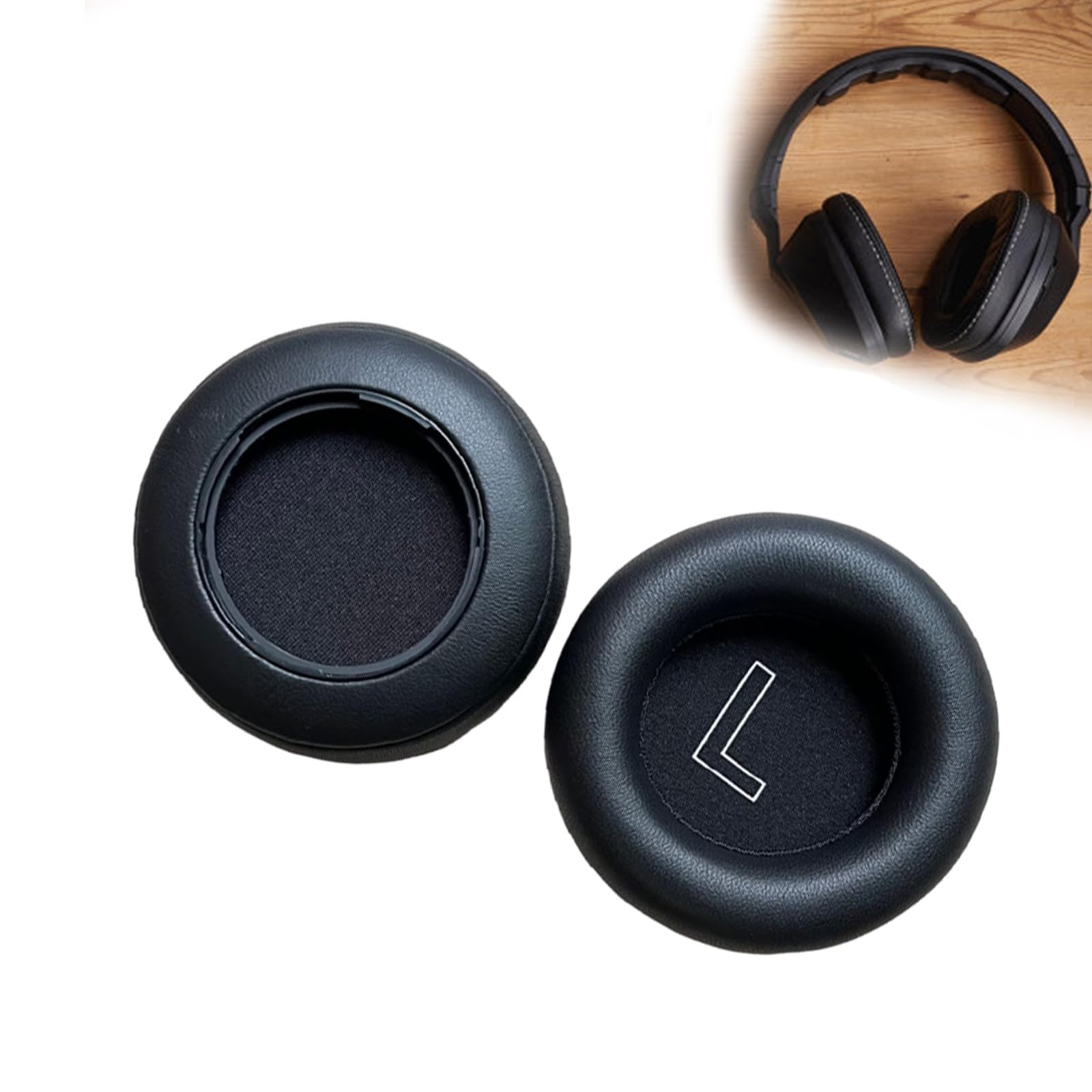 1 paire de coussinets de rechange souples pour casque H9 en éponge, cache-oreilles, manchon de rechange