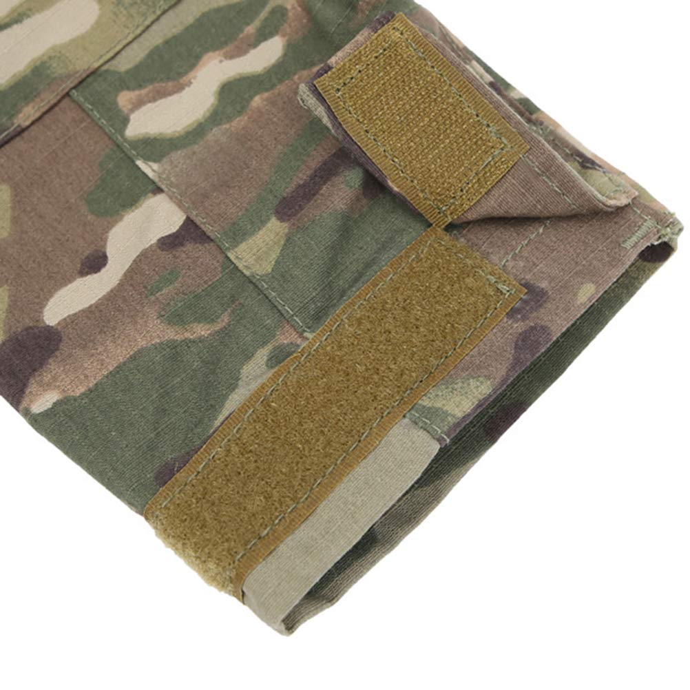 Minetom Uomo Camicia Militare Combattere Sottile in Forma Maglietta Lungo Manica Combat Tattica Airsoft Outdoor Shirt BDU Camouflage Tattico Paintball Camicie Shirts