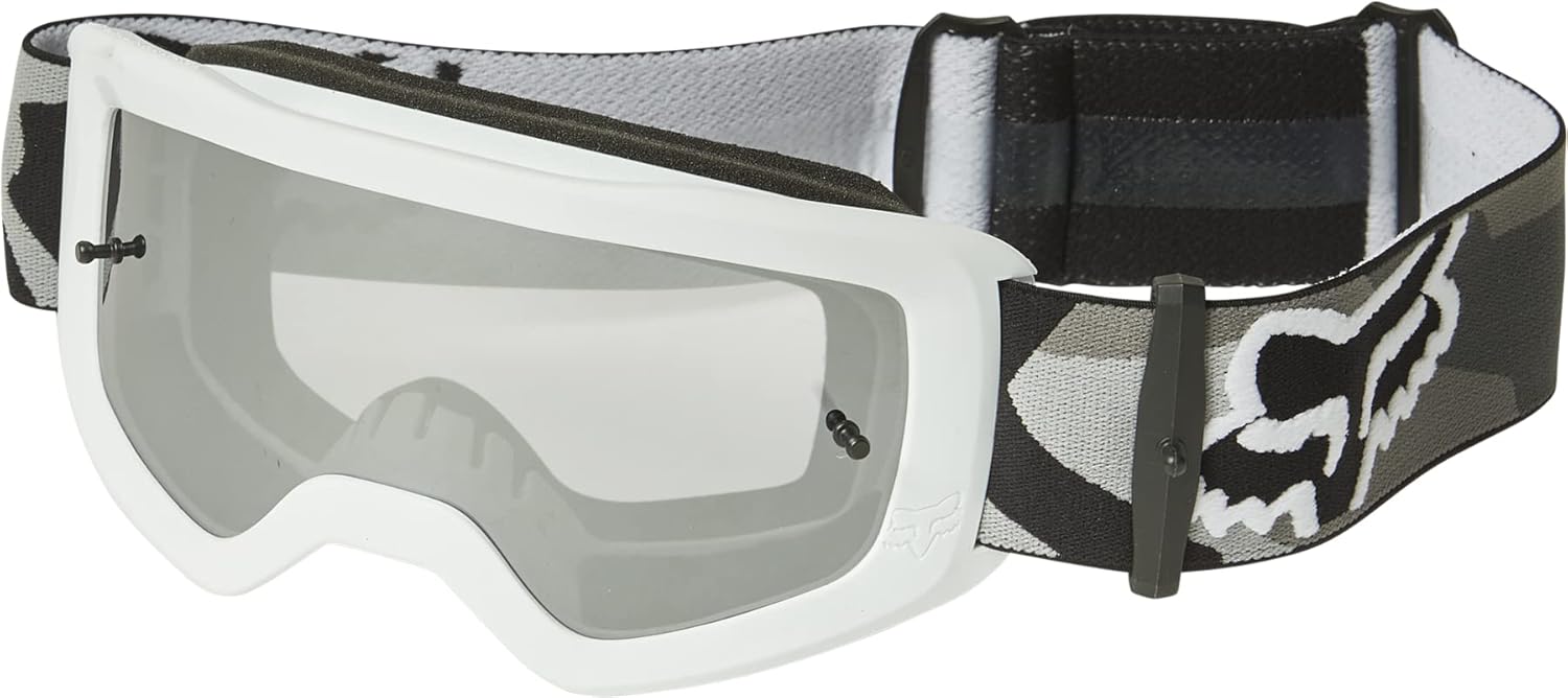 Fox Racing Youth Main Motocross Goggle, BNKR Black Camo - Spark Mirror Lens : Automotive