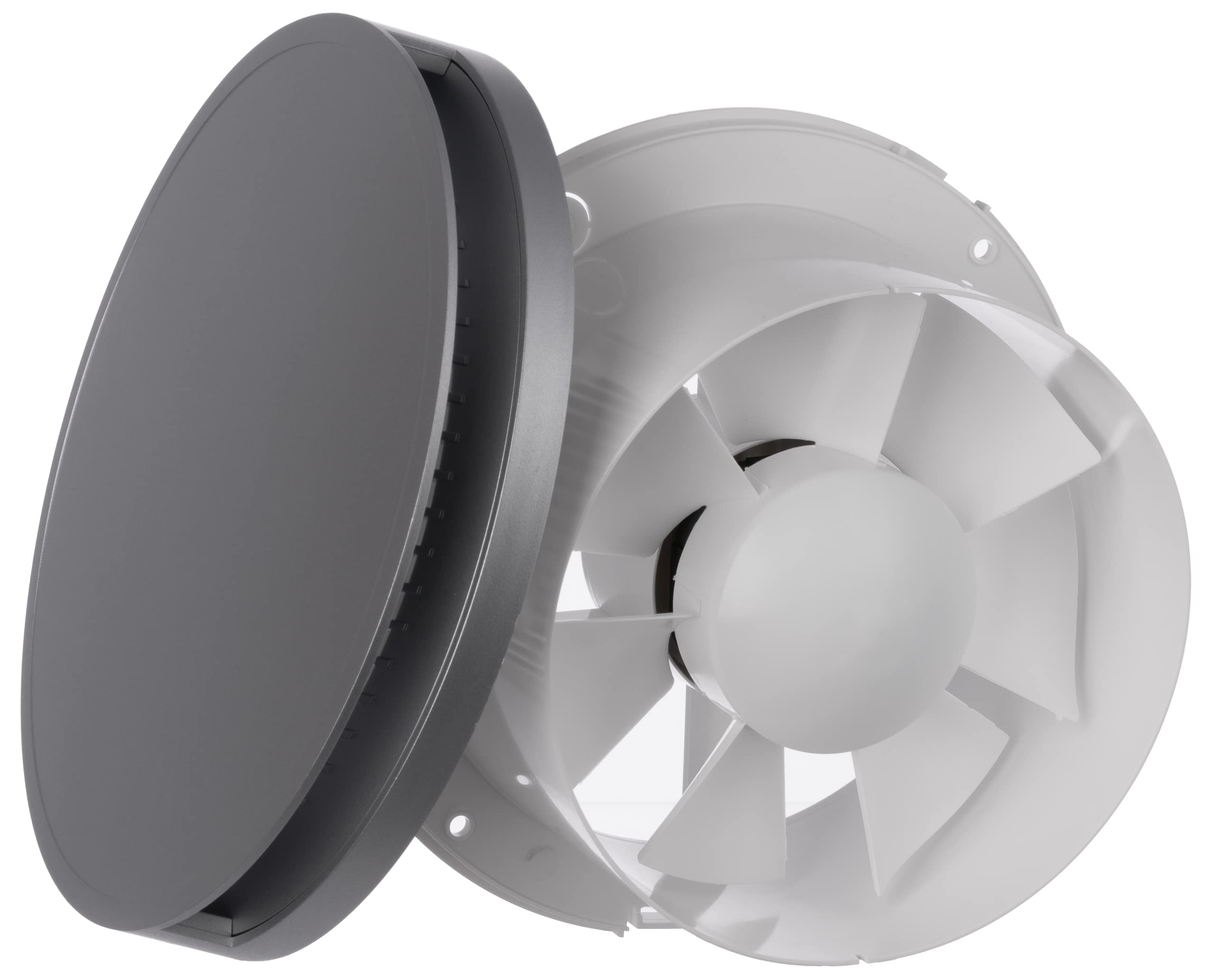 Badkamer Ventilator 125 mm goud- kogellagers - efficiënte ventilatie badkamer keuken